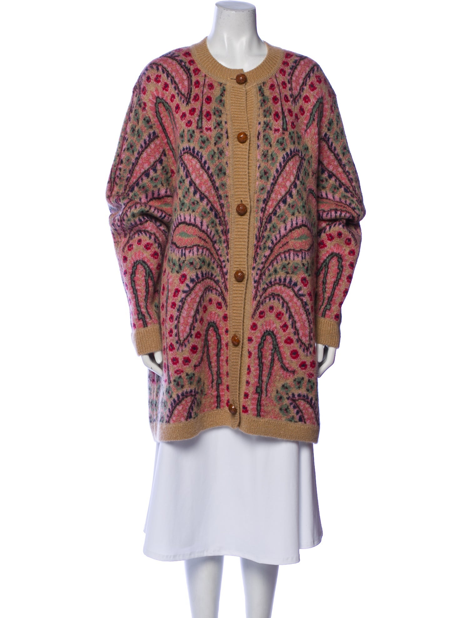 Etro Mohair Printed Sweater