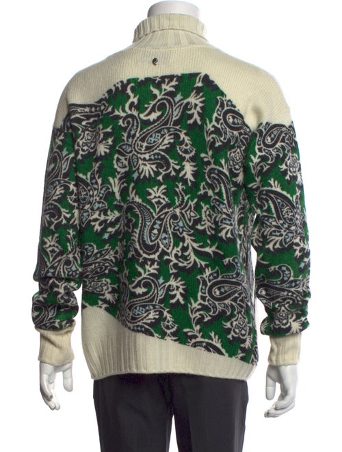 Etro Virgin Wool Printed Pullover