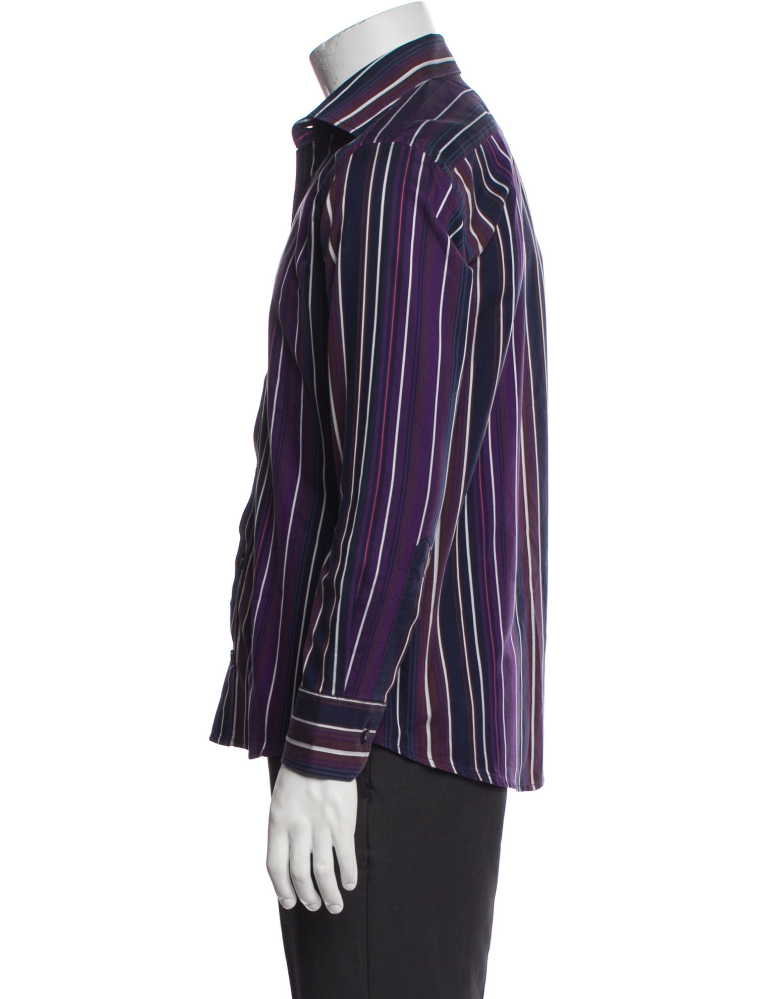 Etro Striped Long Sleeve Shirt