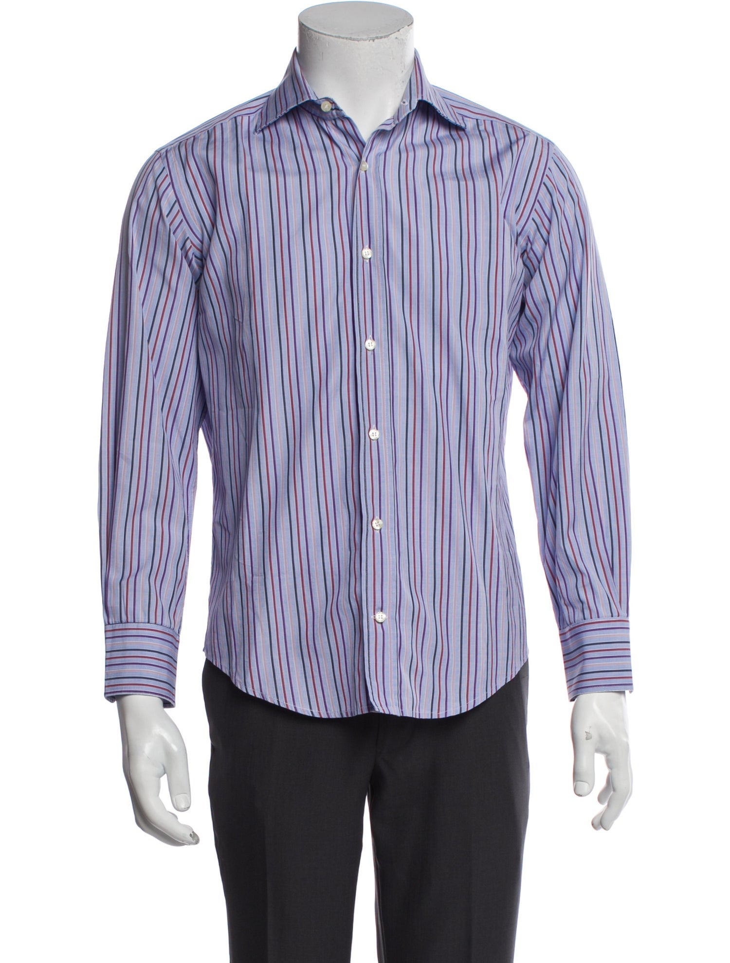 Etro Striped Long Sleeve Shirt