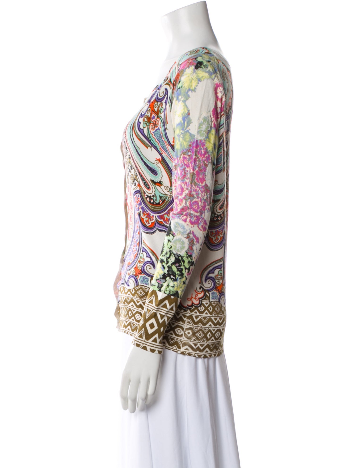 Etro Silk Printed Sweater