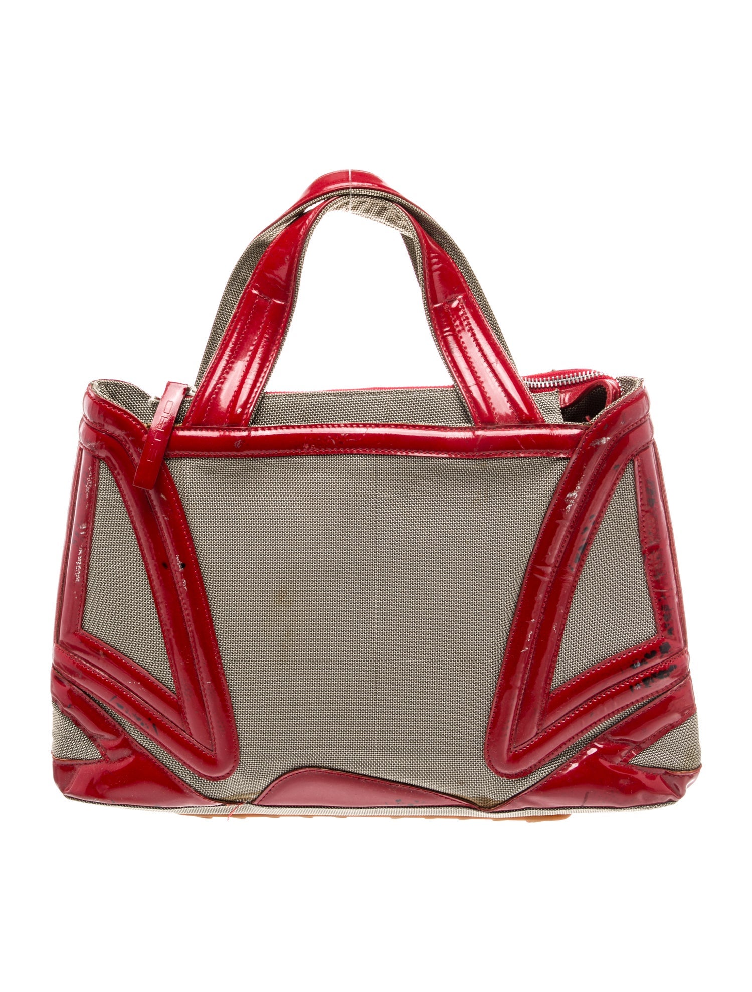 Etro Leather Top Handle Bag