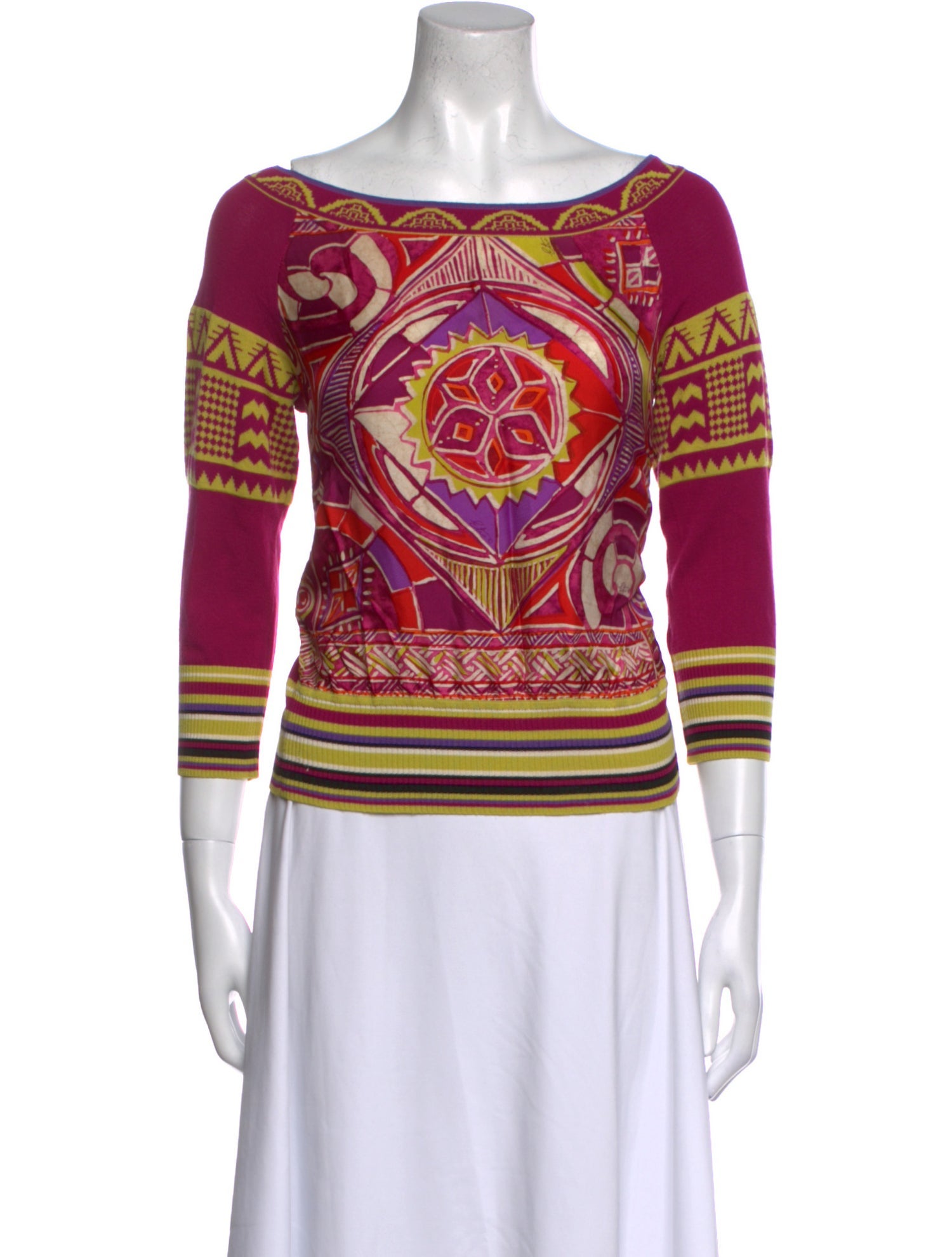 Etro Silk Printed Top