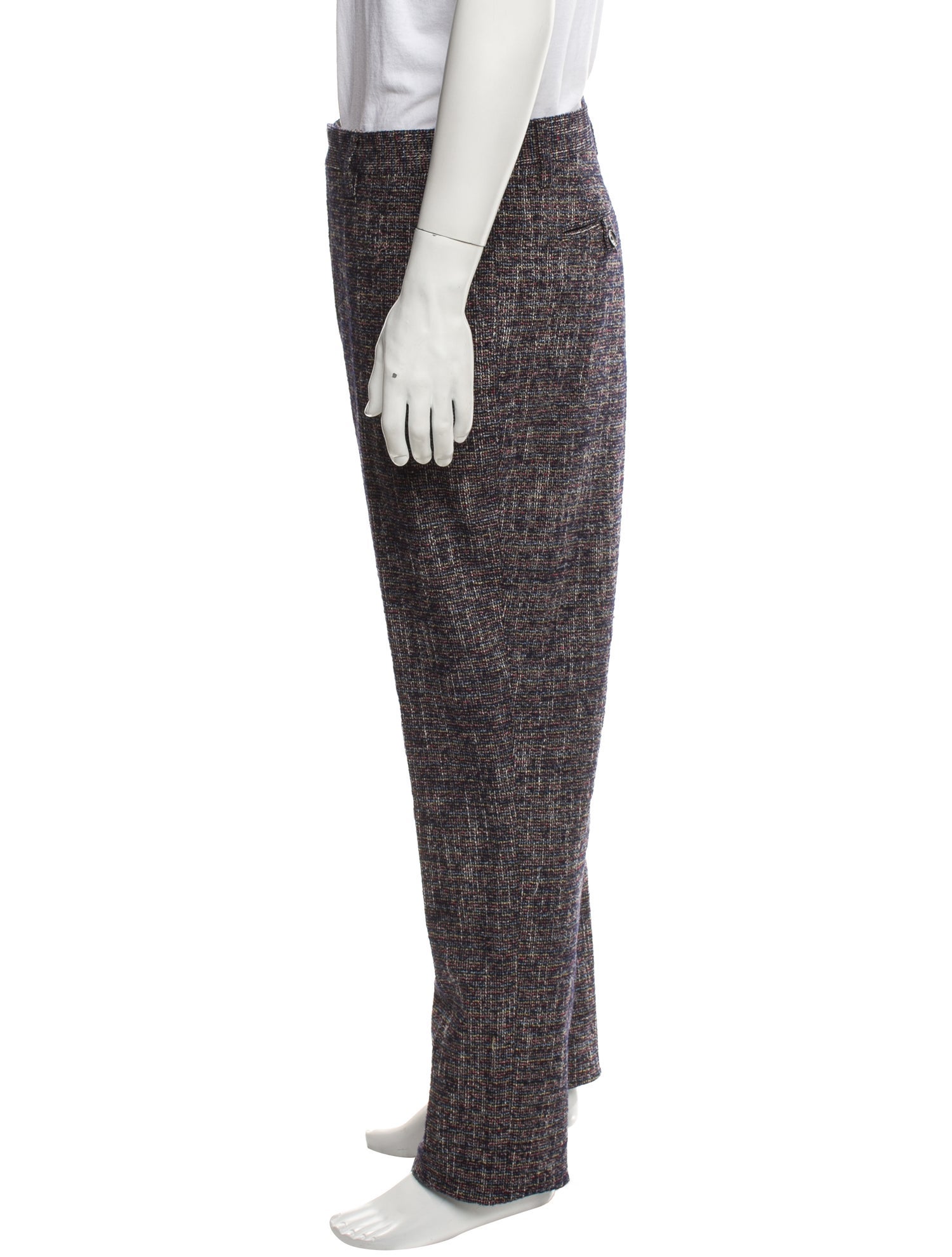 Etro Tweed Pattern Pants w/ Tags