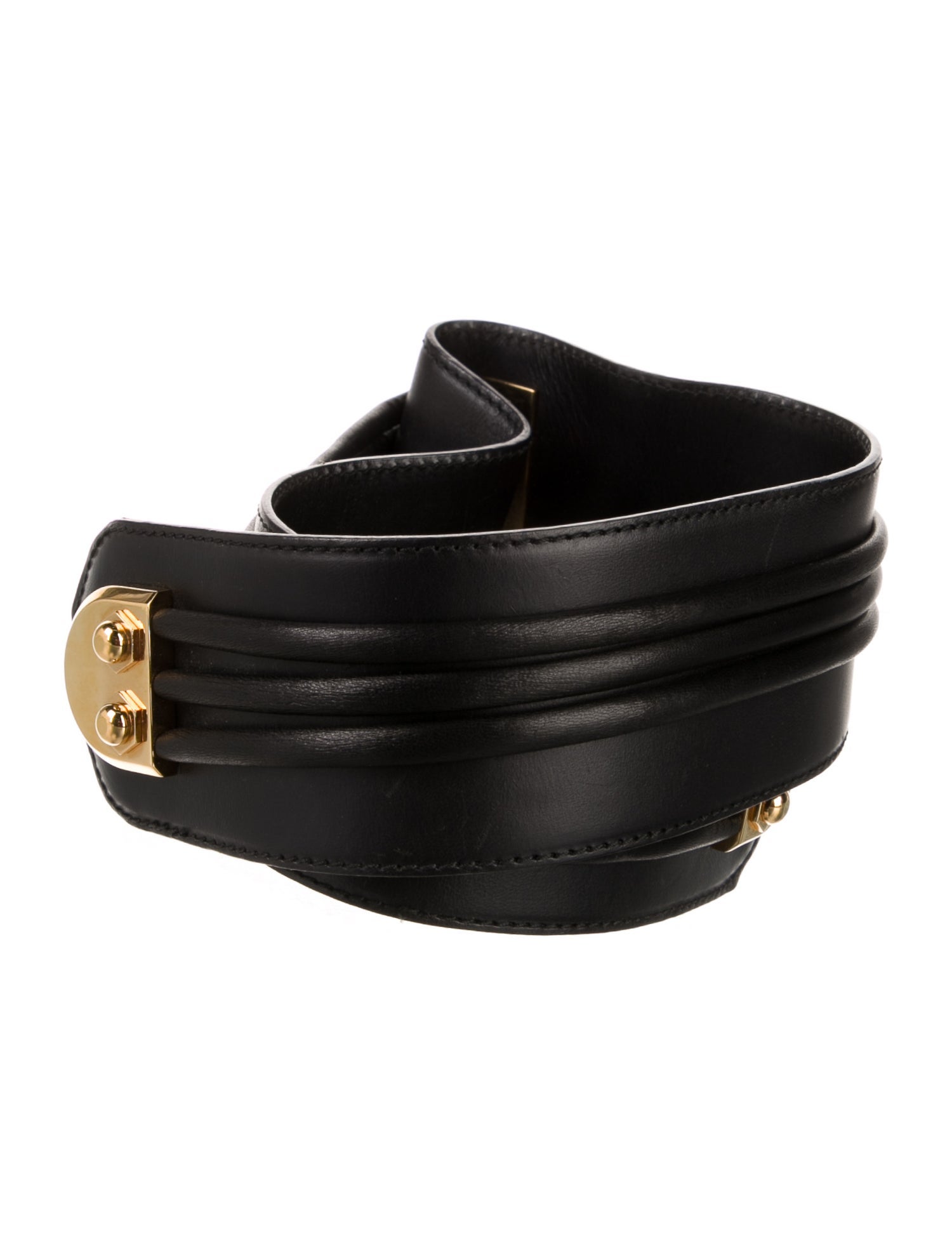 Etro Wide Leather Waist Belt