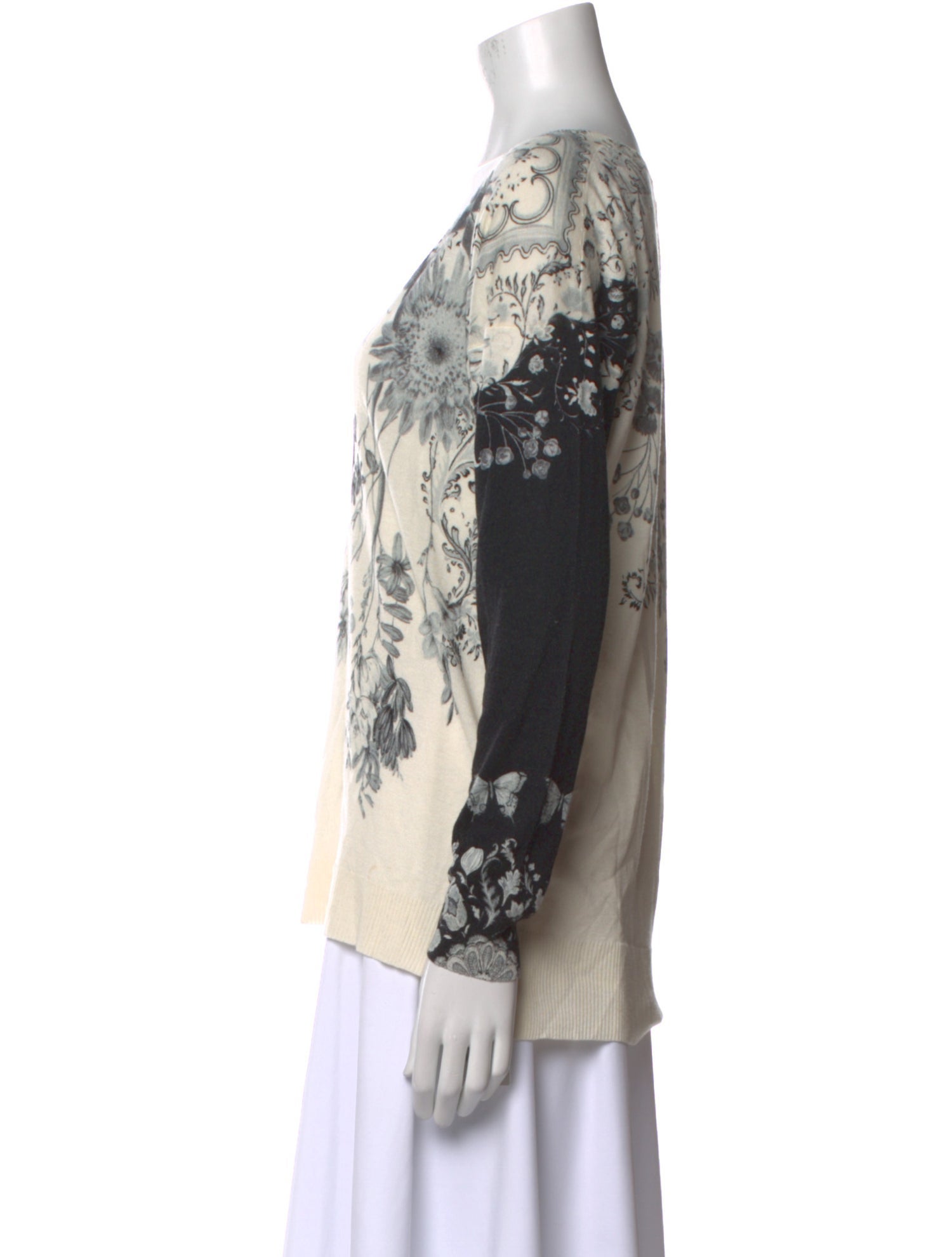 Etro Silk Printed Sweater