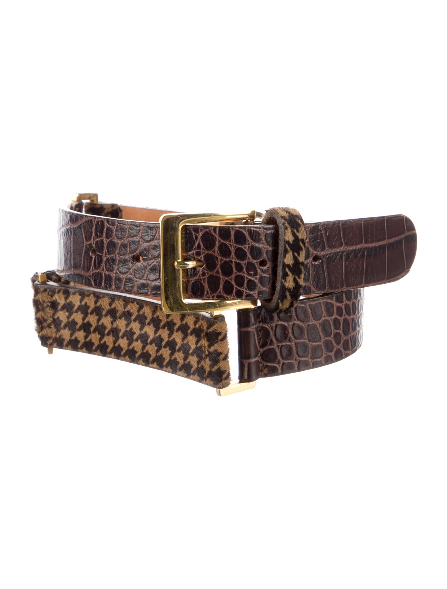 Etro Leather Waist Belt