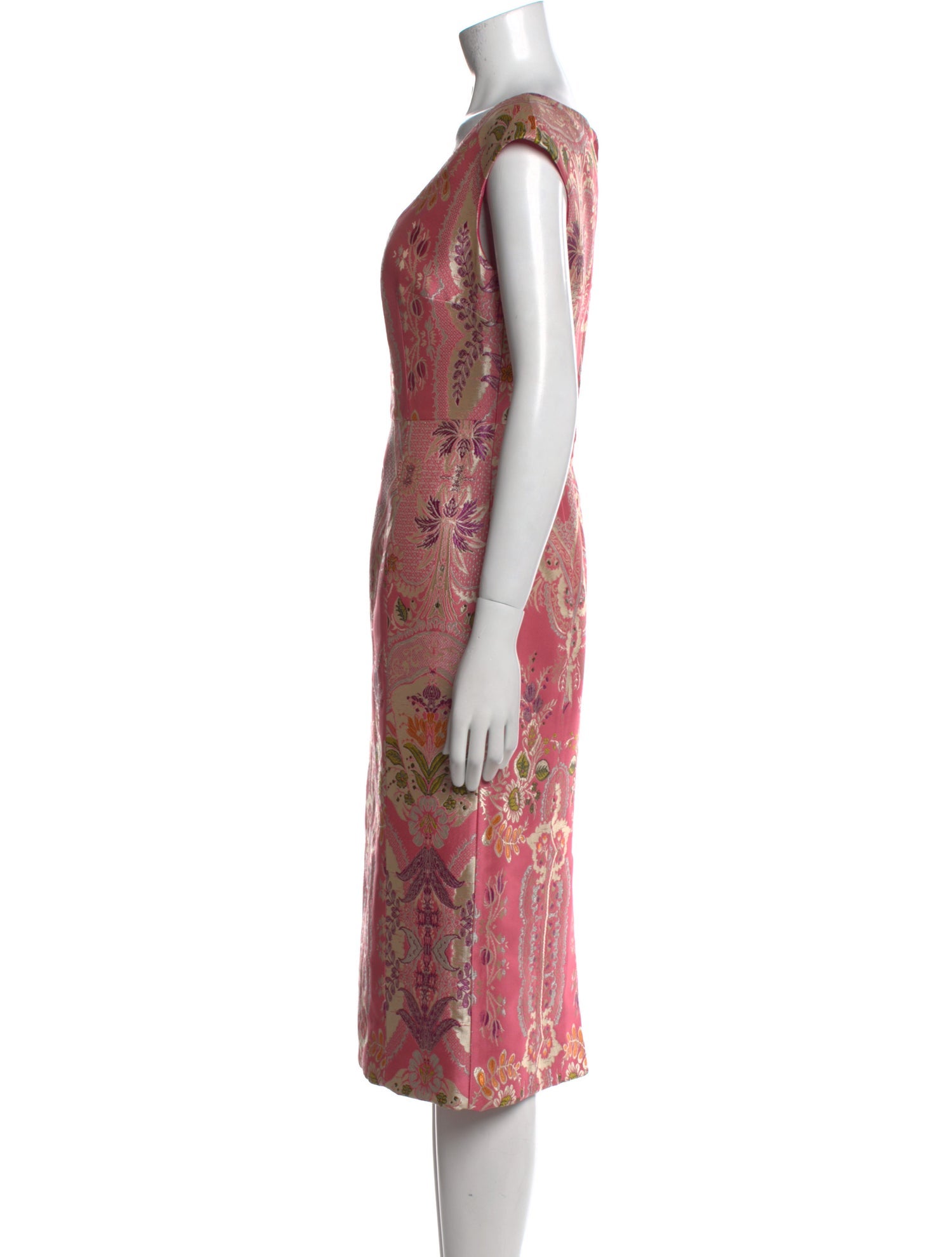 Etro Printed Midi Length Dress w/ Tags