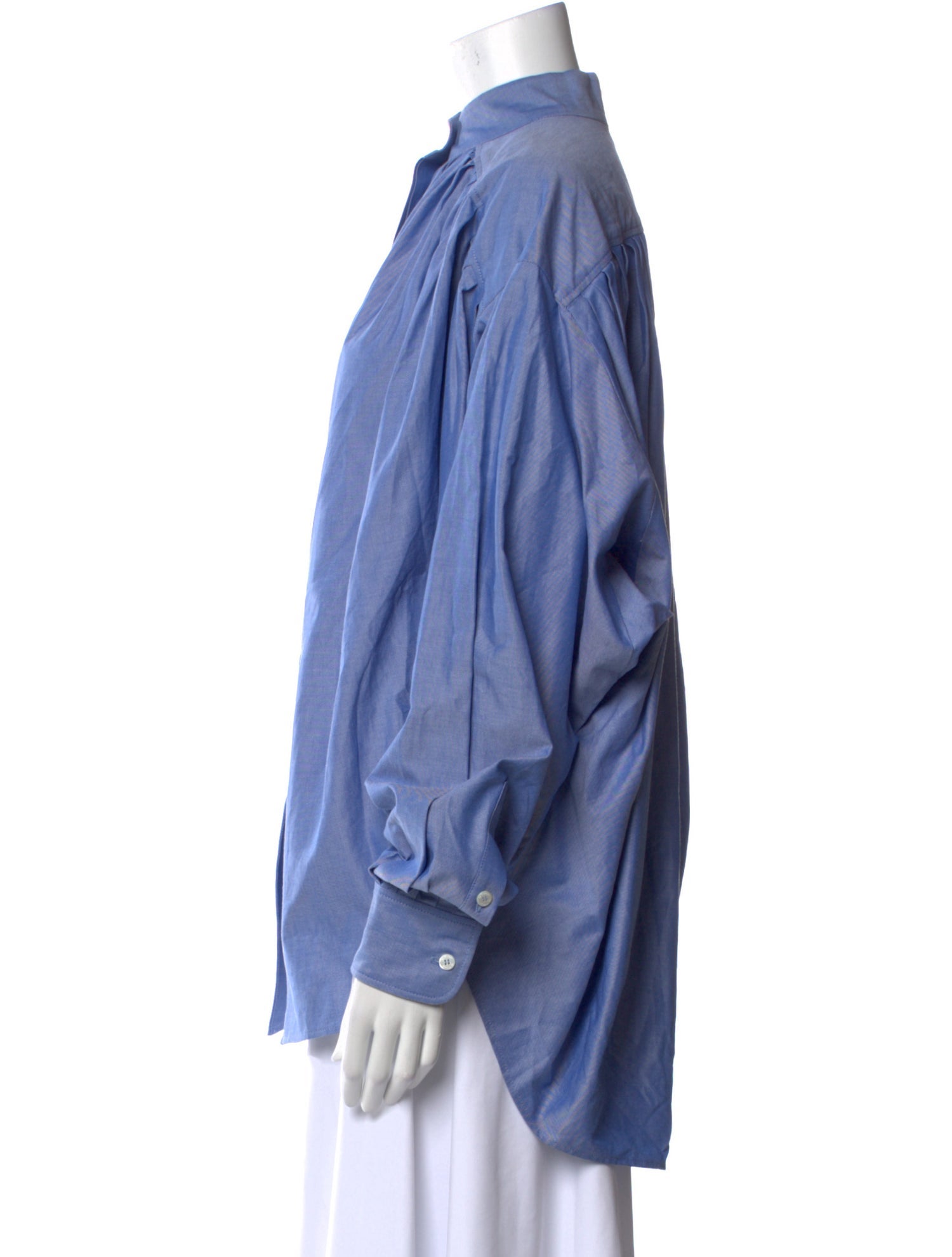 Etro Mock Neck Long Sleeve Blouse