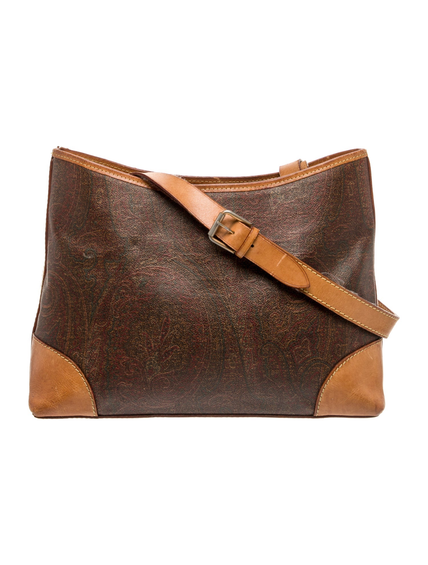 Etro Leather Shoulder Bag