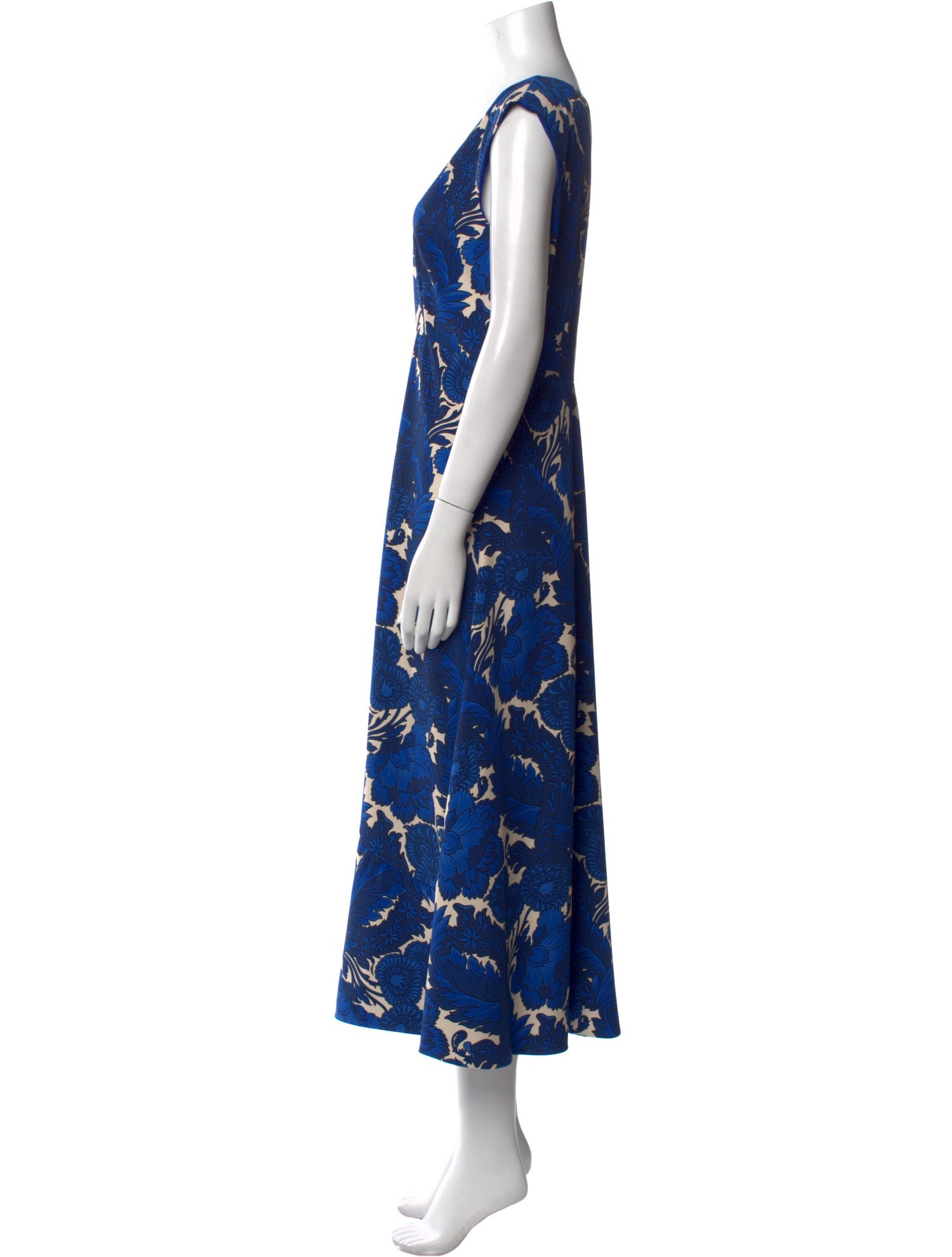Etro Floral Print Midi Length Dress w/ Tags