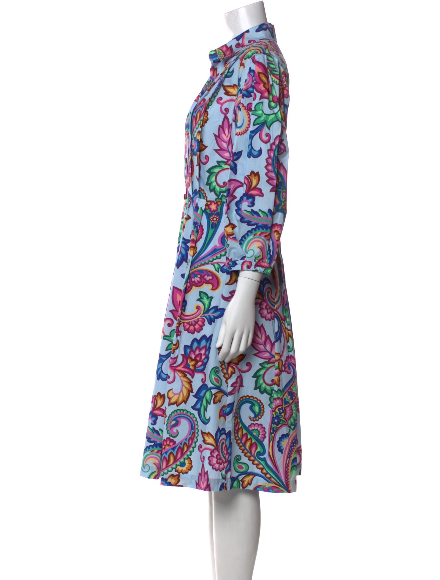 Etro Printed Knee-Length Dress