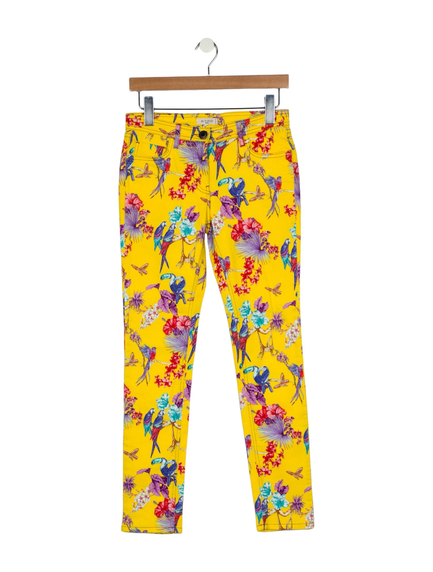 Etro Mid-Rise Skinny Leg Jeans