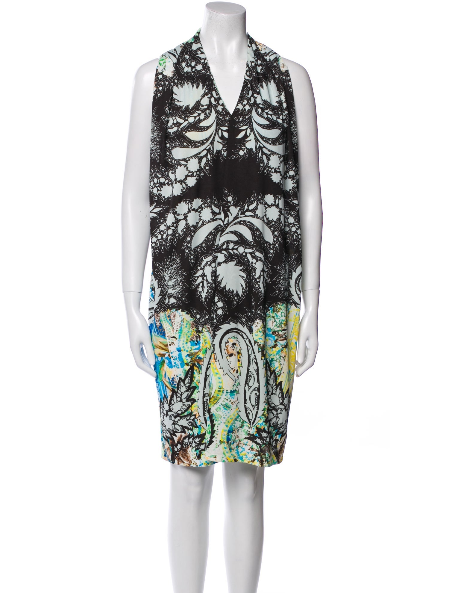 Etro Paisley Print Knee-Length Dress