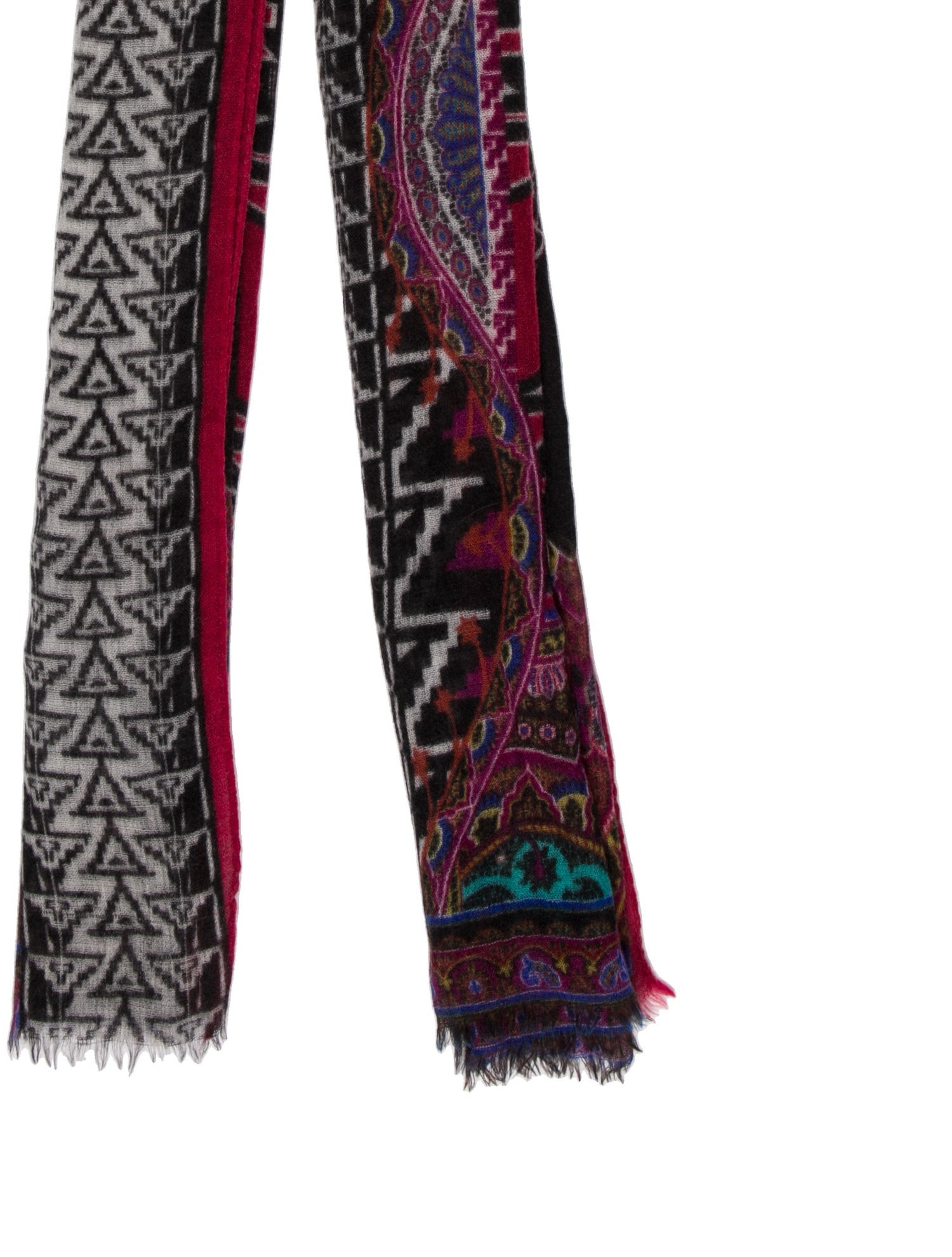 Etro Cashmere Printed Scarf