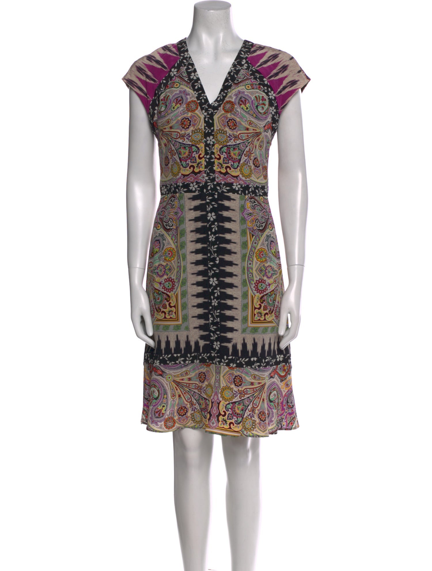 Etro Silk Knee-Length Dress