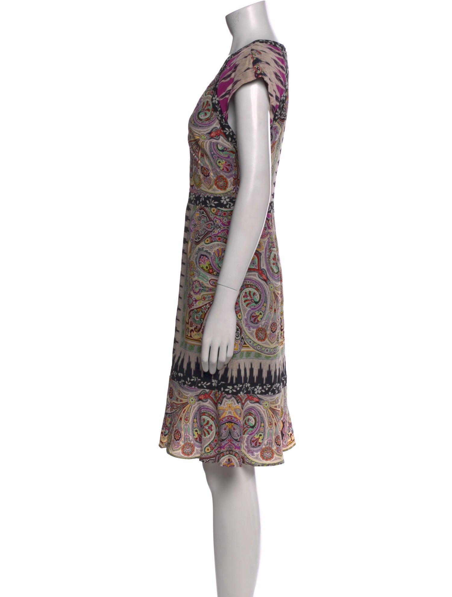 Etro Silk Knee-Length Dress