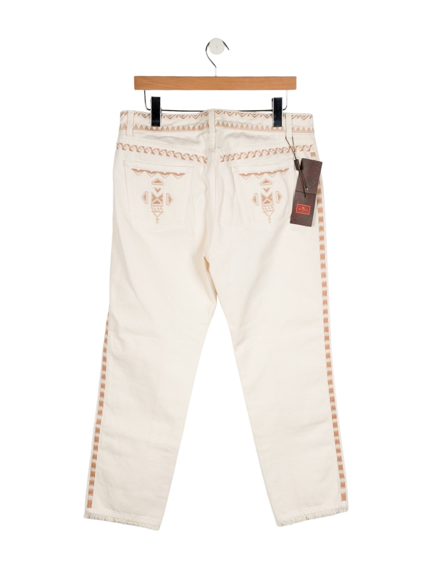 Etro Mid-Rise Straight Leg Jeans w/ Tags
