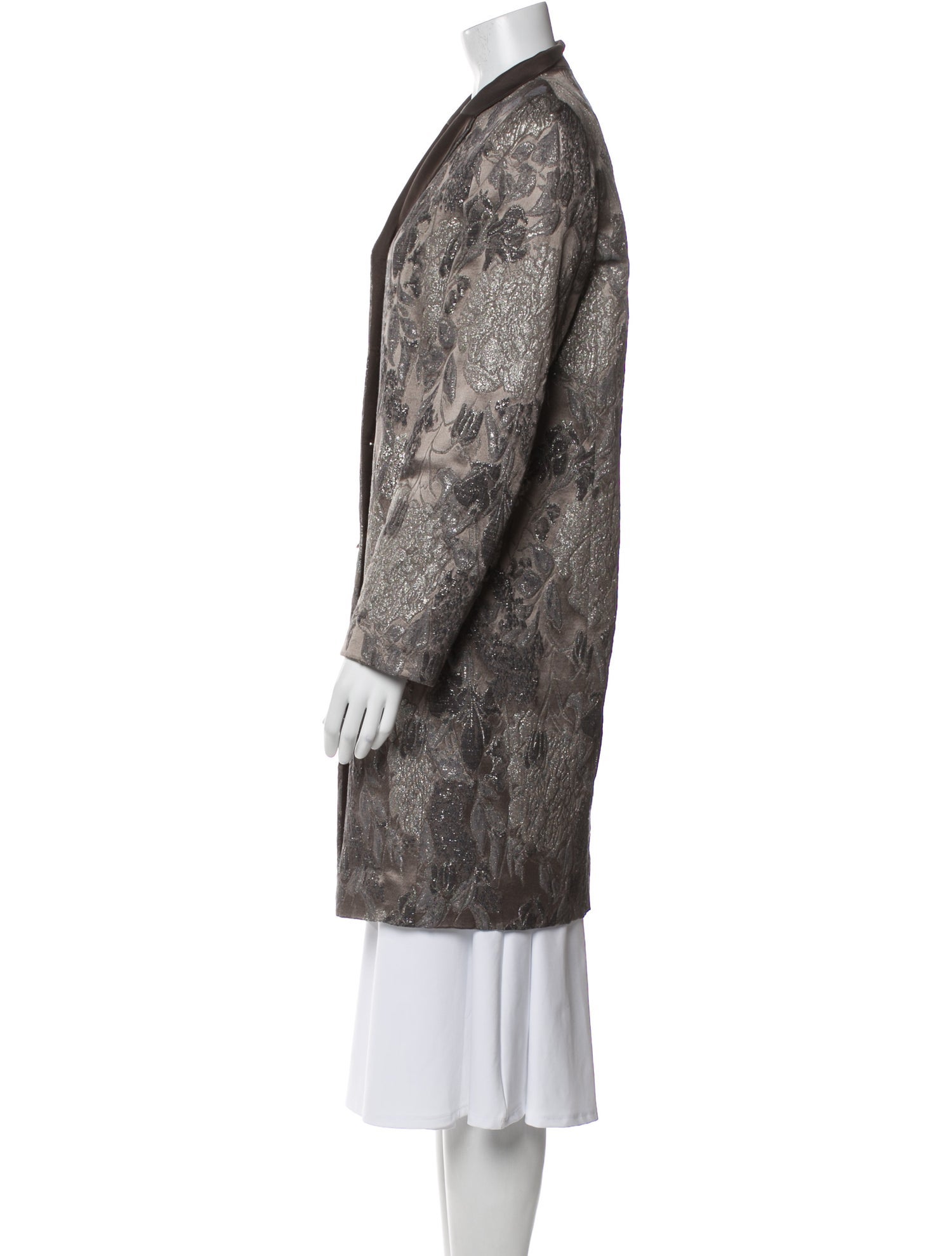 Etro Wool Printed Coat