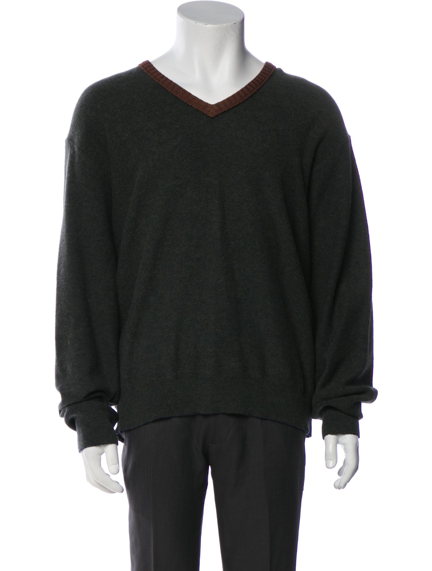 Etro Wool V-Neck Pullover