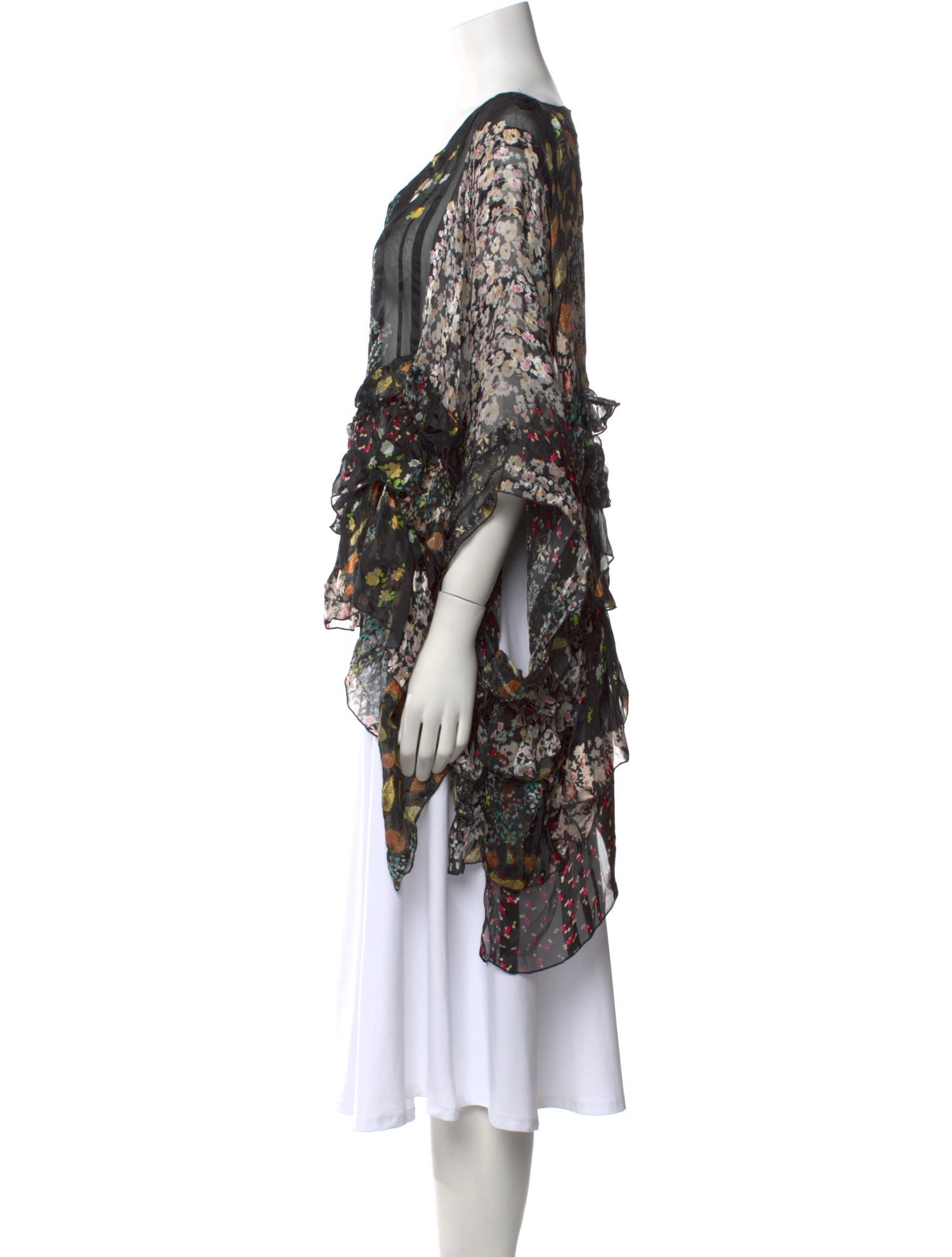 Etro Silk Floral Print Blouse