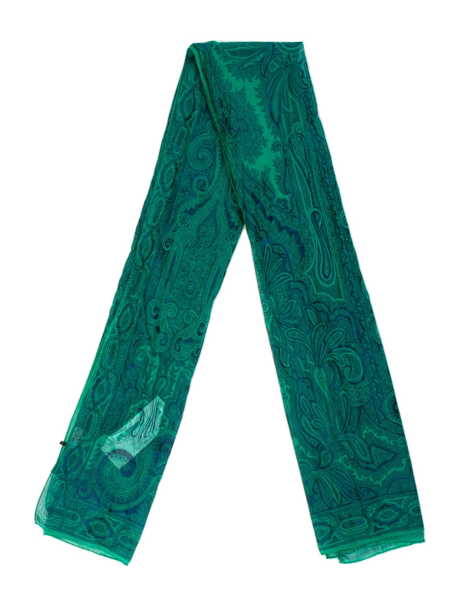 Etro Silk Floral Print Scarf