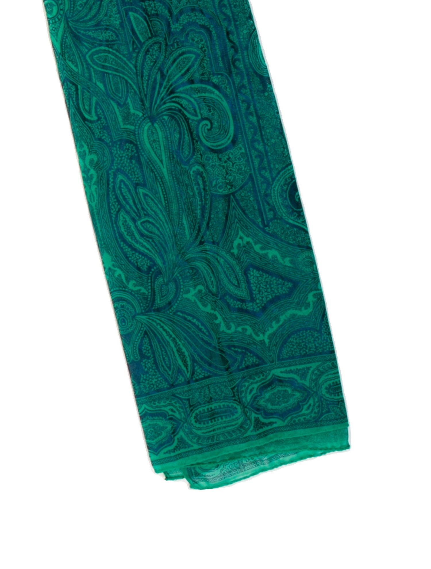 Etro Silk Floral Print Scarf