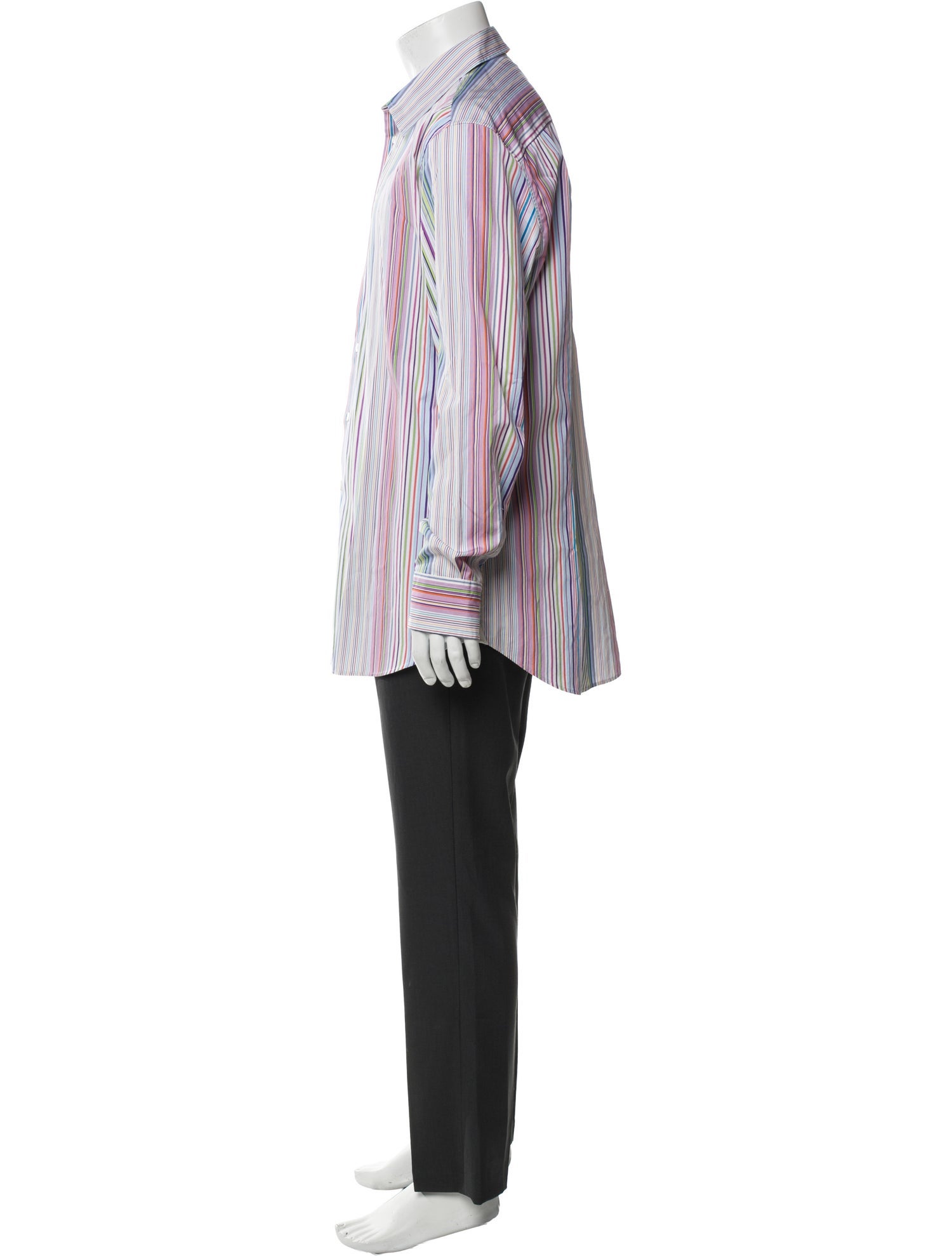 Etro Striped Long Sleeve Shirt