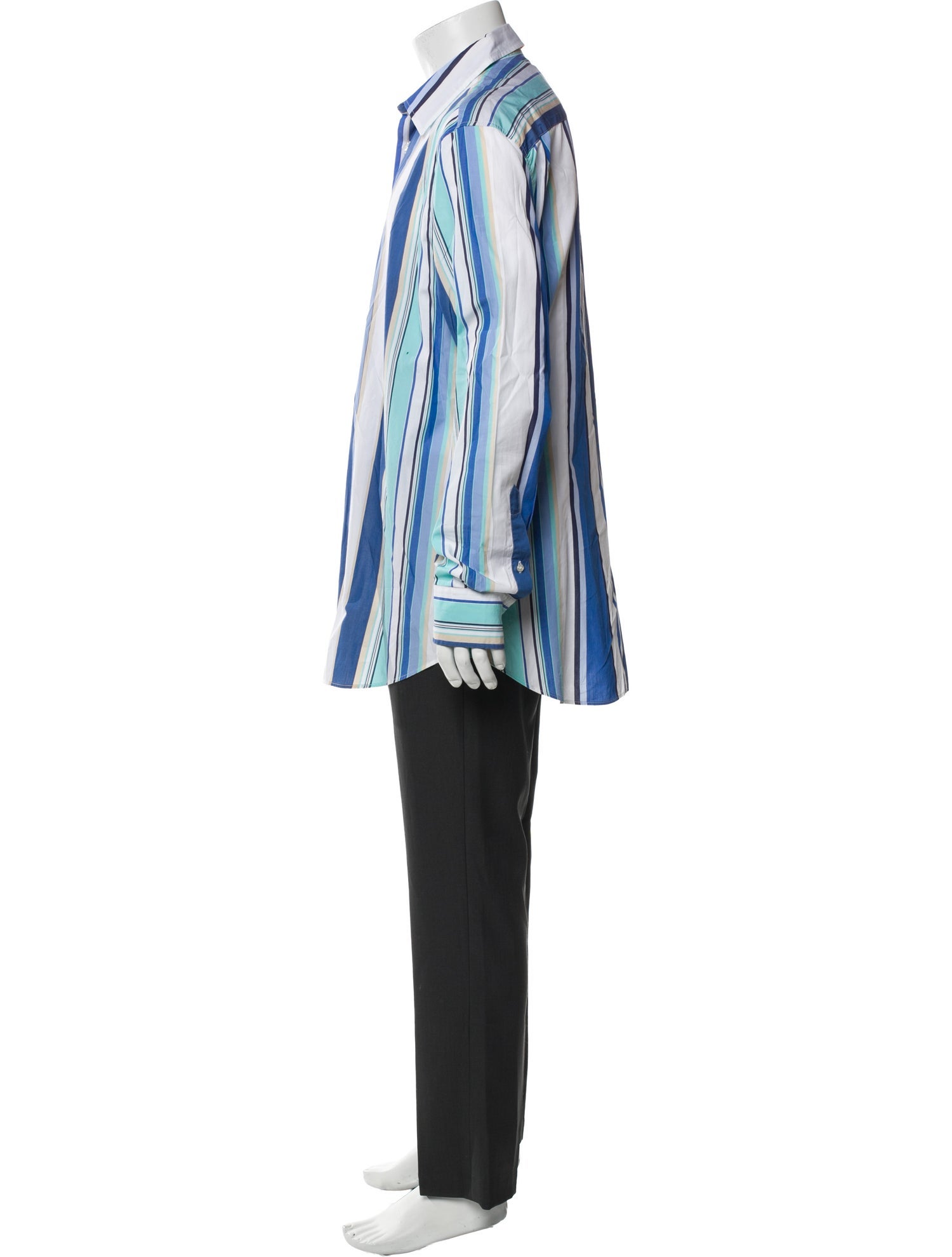 Etro Striped Long Sleeve Shirt