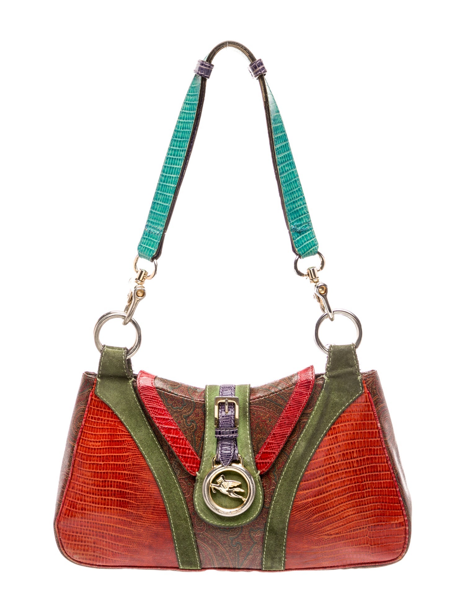 Etro Leather Shoulder Bag