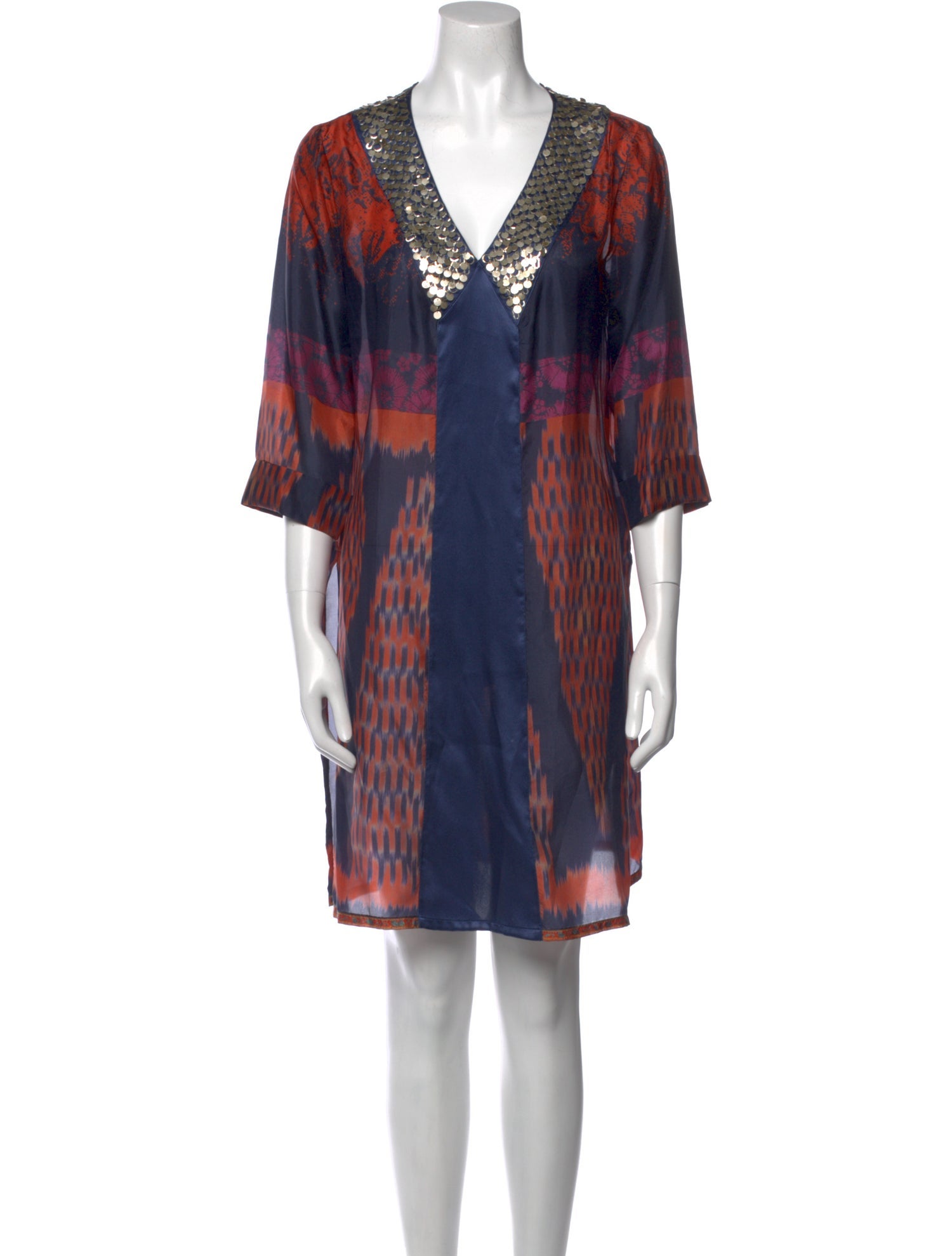Etro Printed Mini Dress