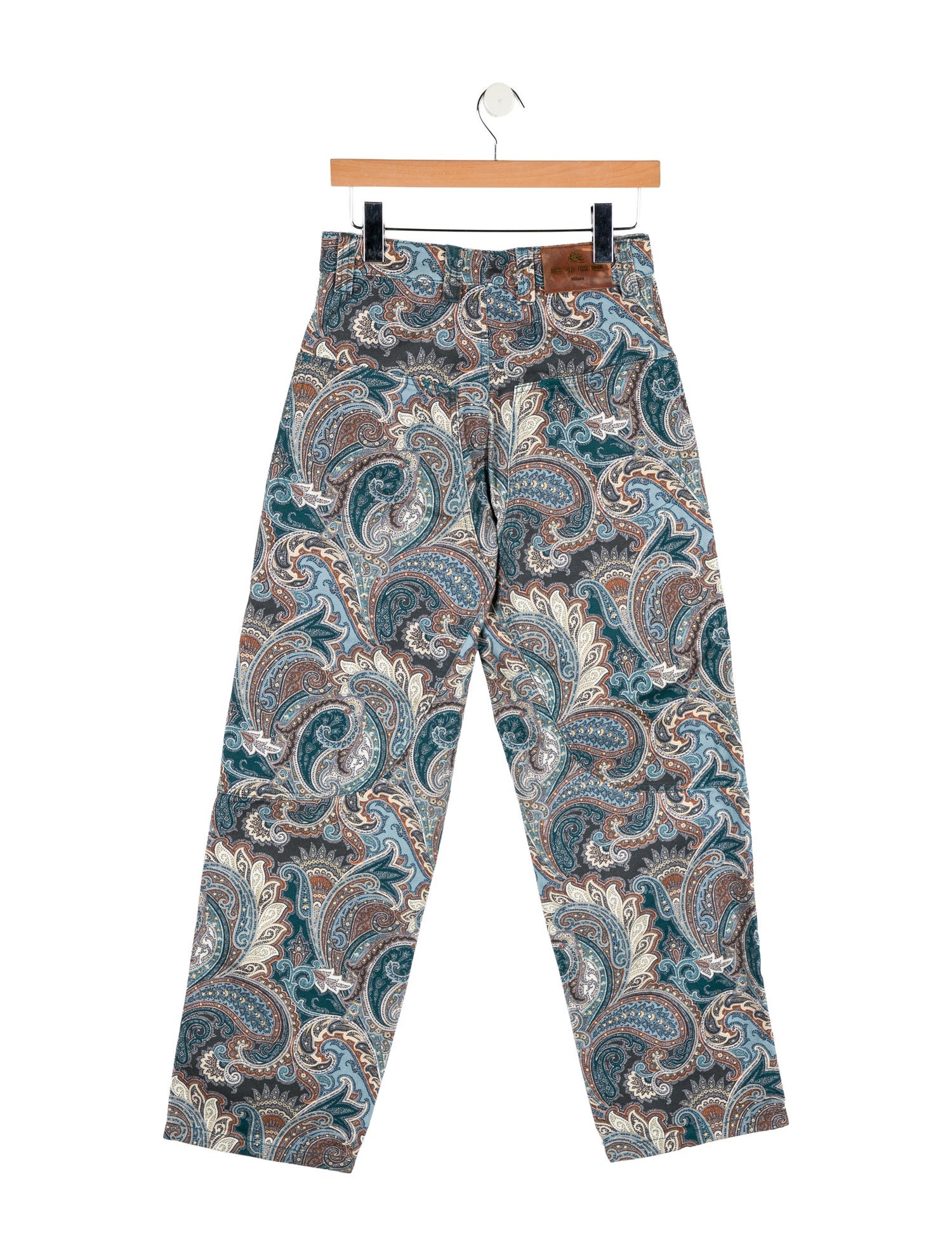 Etro High-Rise Wide Leg Jeans