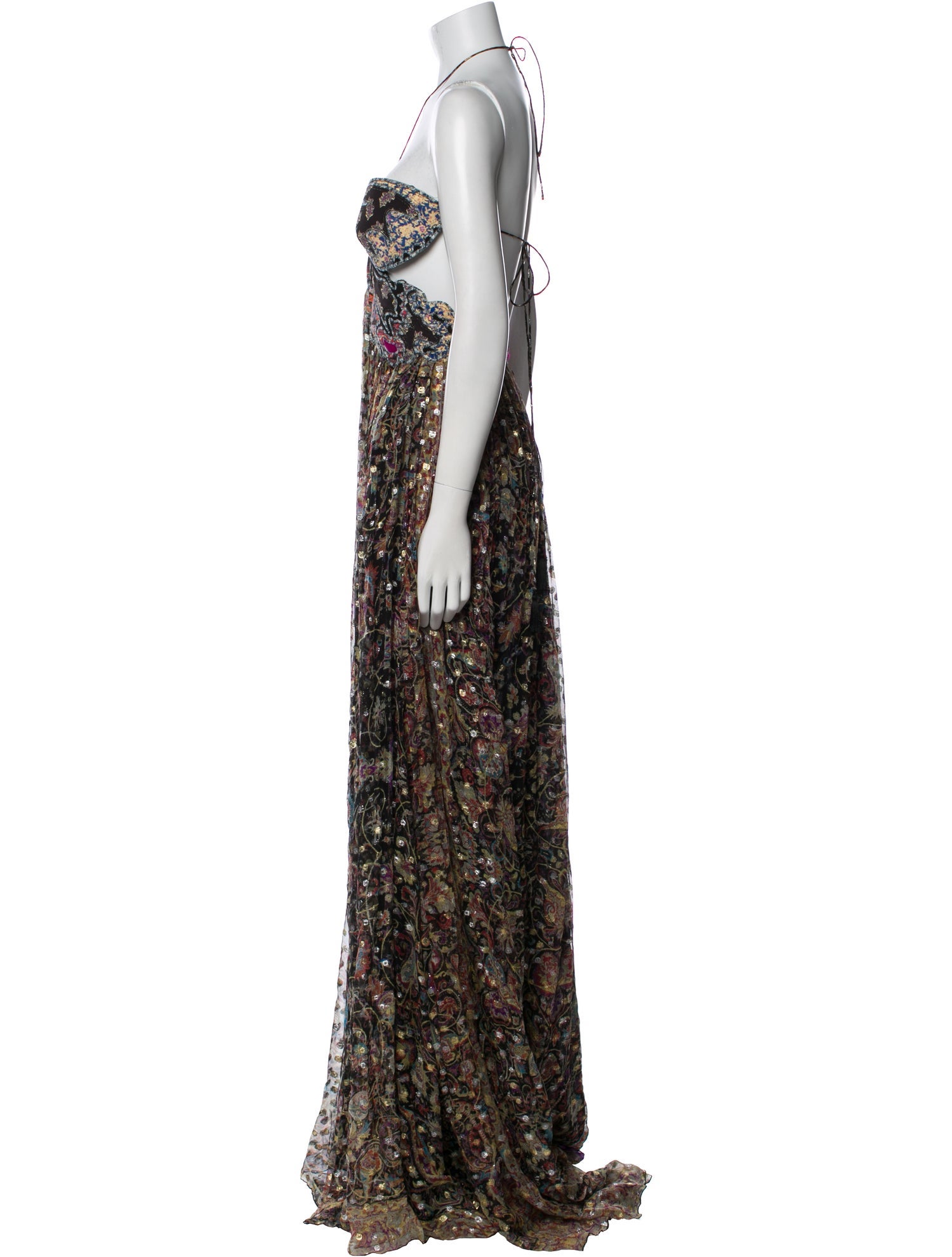 Etro Silk Long Dress
