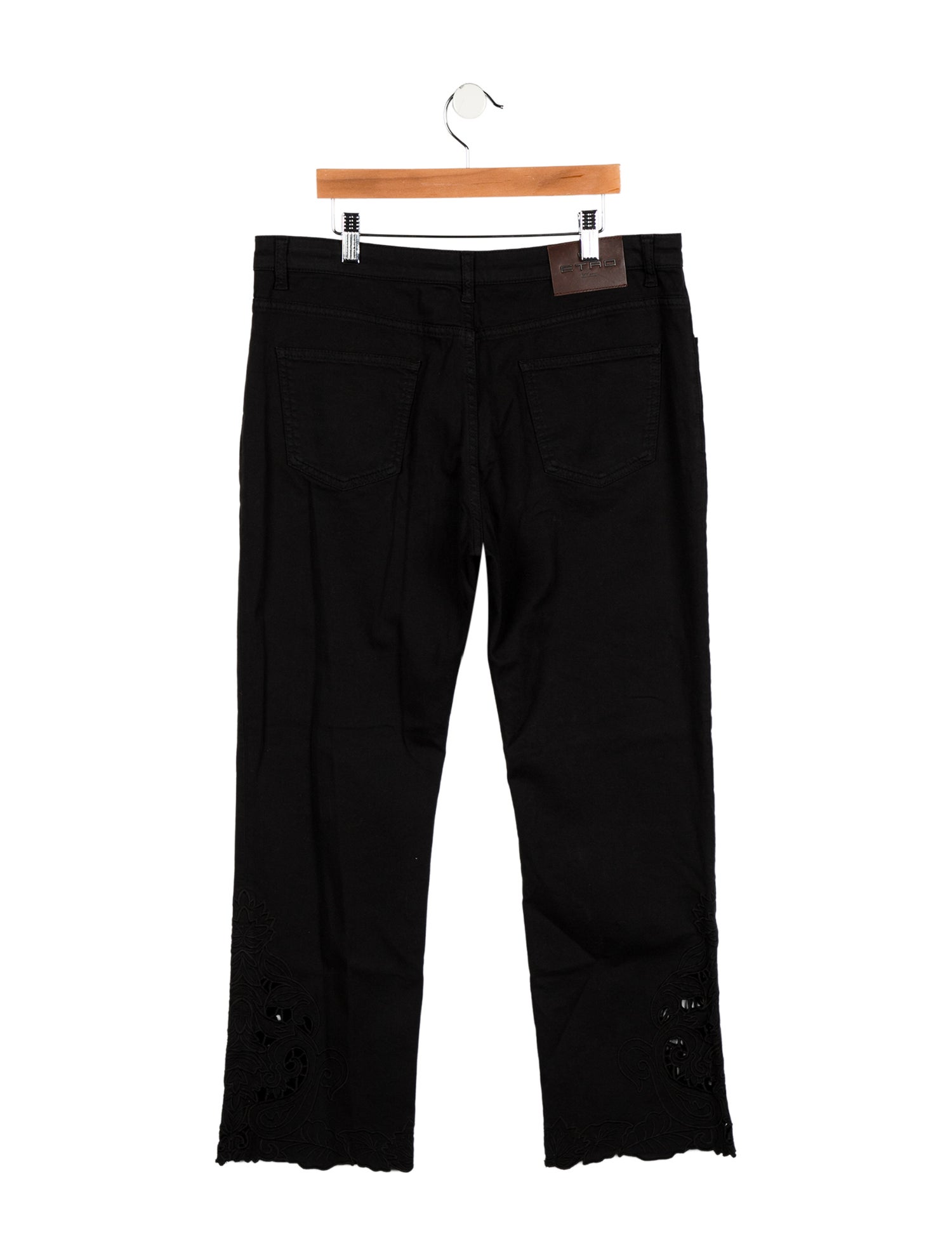 Etro Mid-Rise Straight Leg Jeans