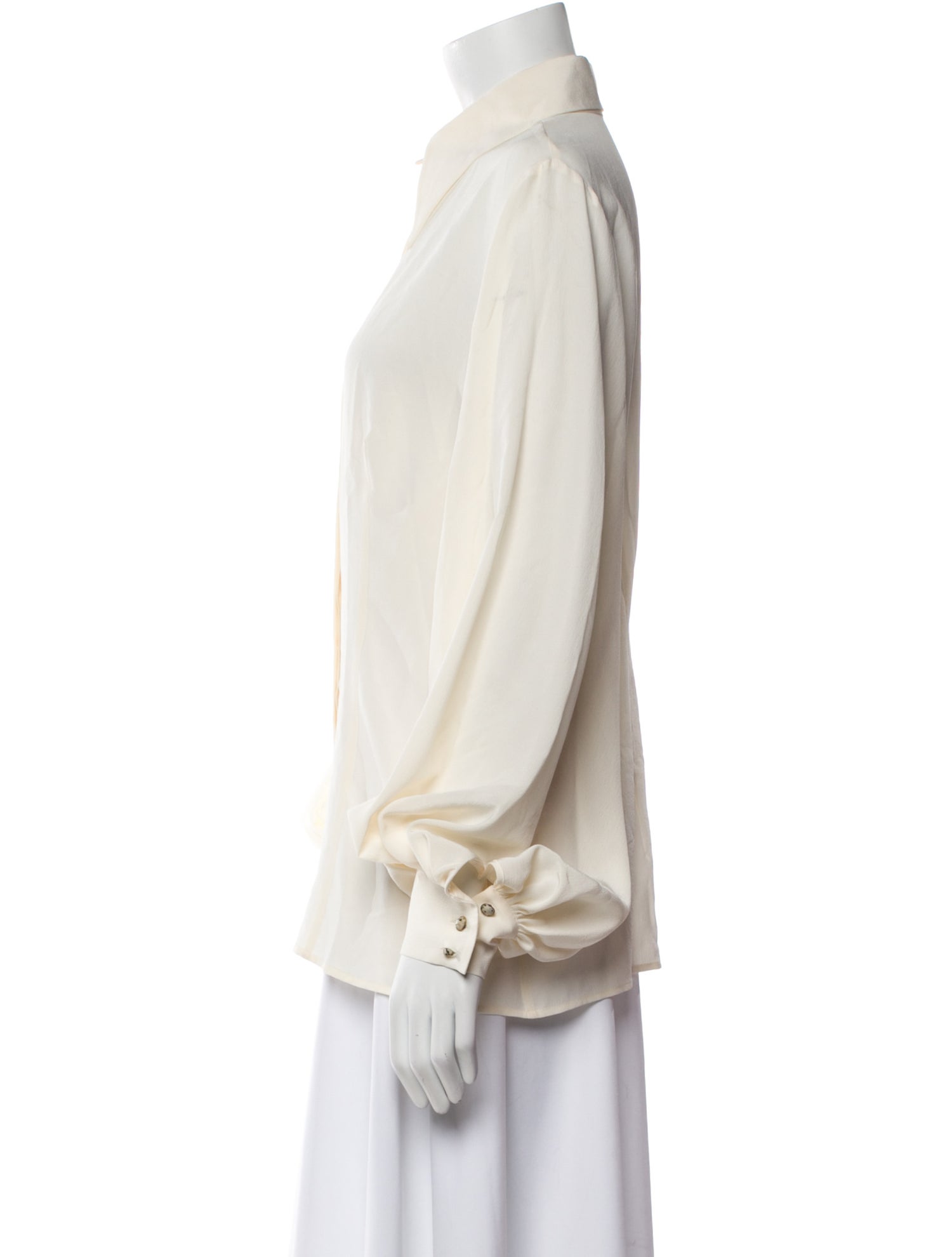 Etro Long Sleeve Button-Up Top