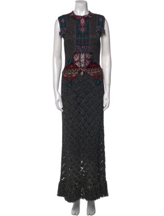 Etro Patterned Long Dress