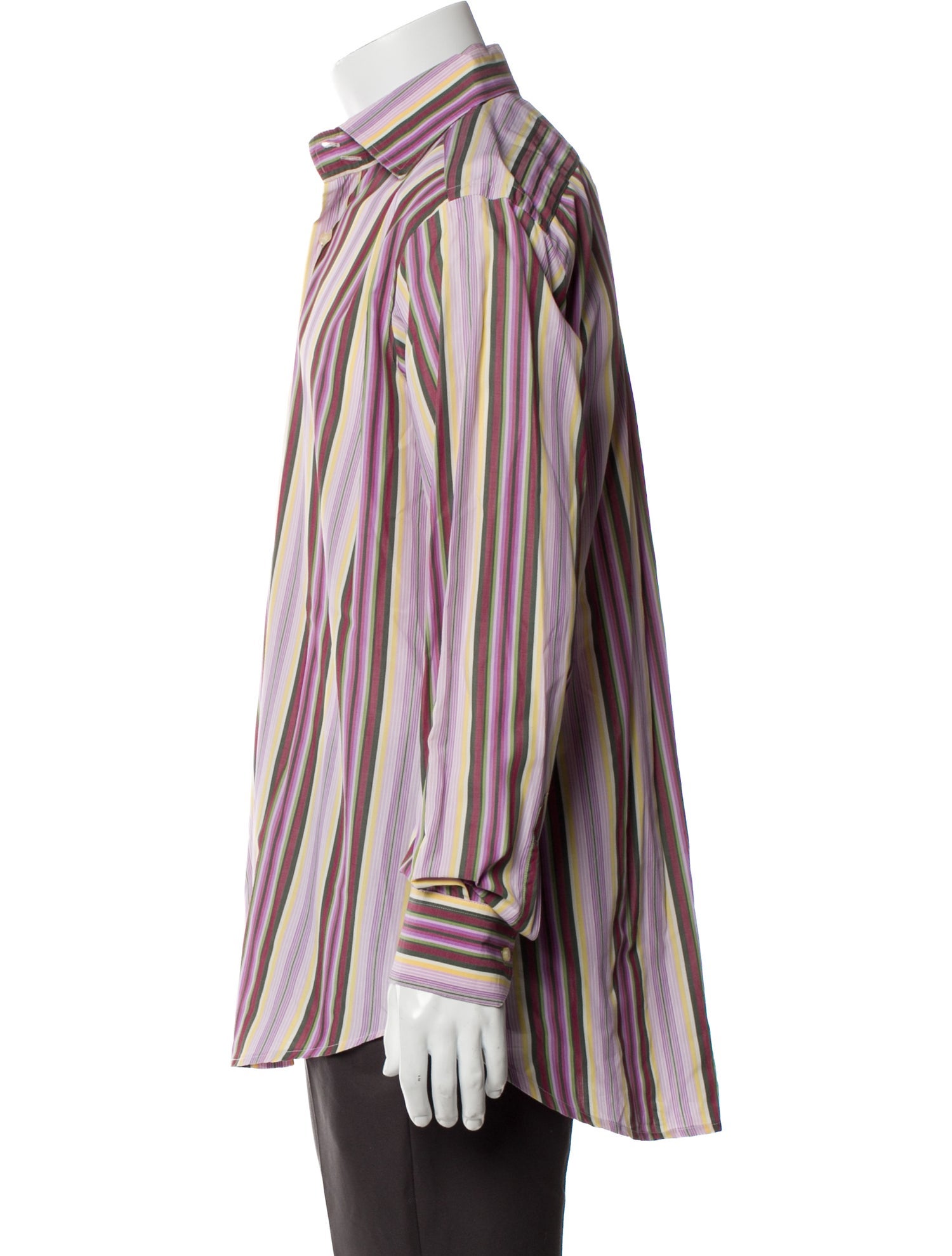 Etro Striped Long Sleeve Shirt