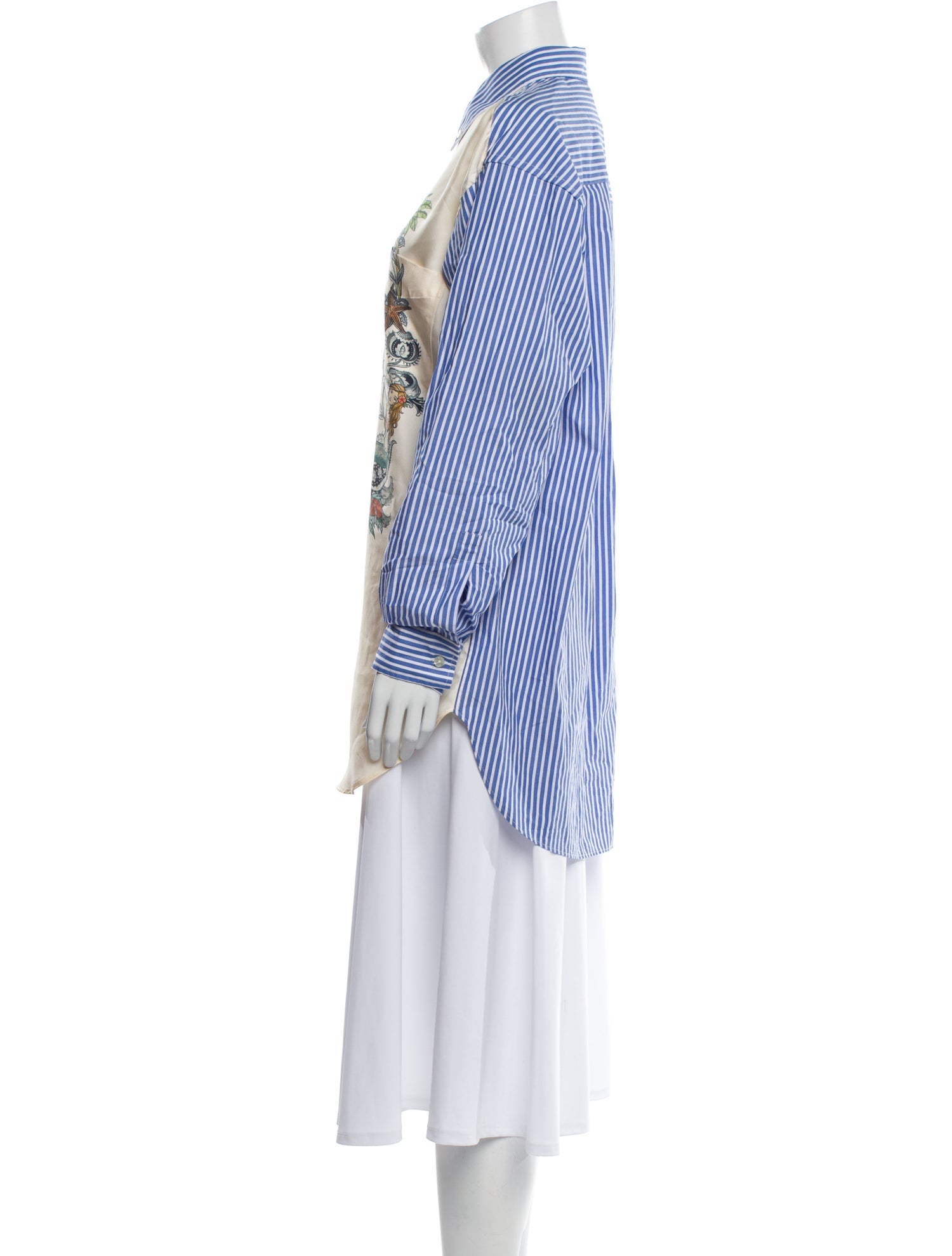 Etro Graphic Print Long Sleeve Tunic