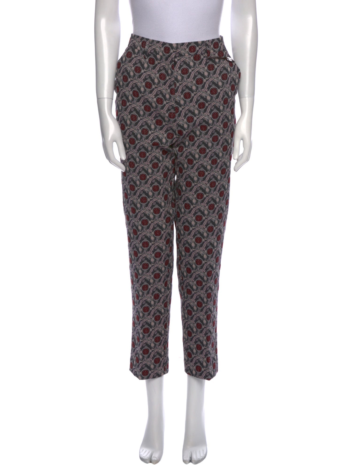 Etro Printed Straight Leg Pants w/ Tags
