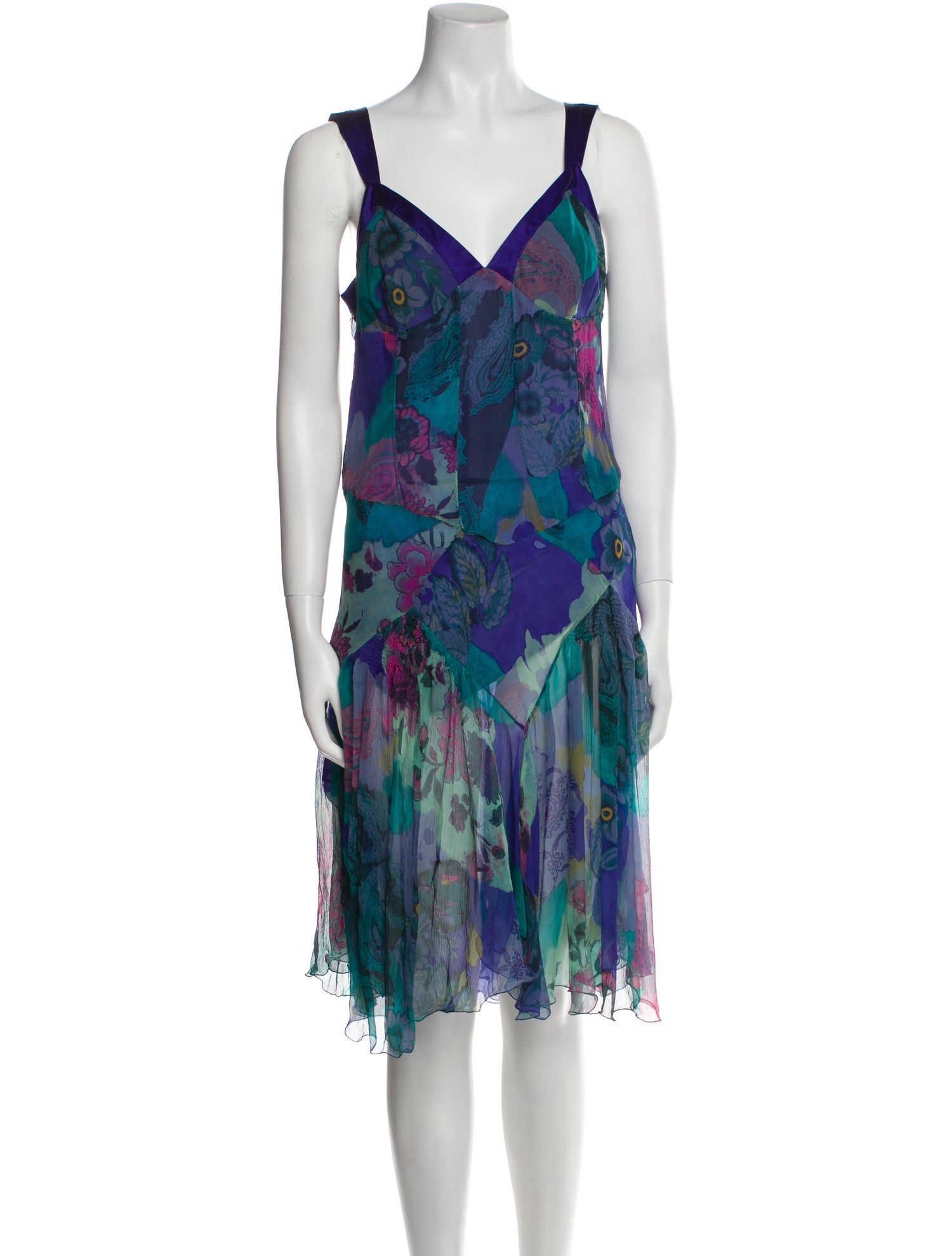 Etro Silk Midi Length Dress