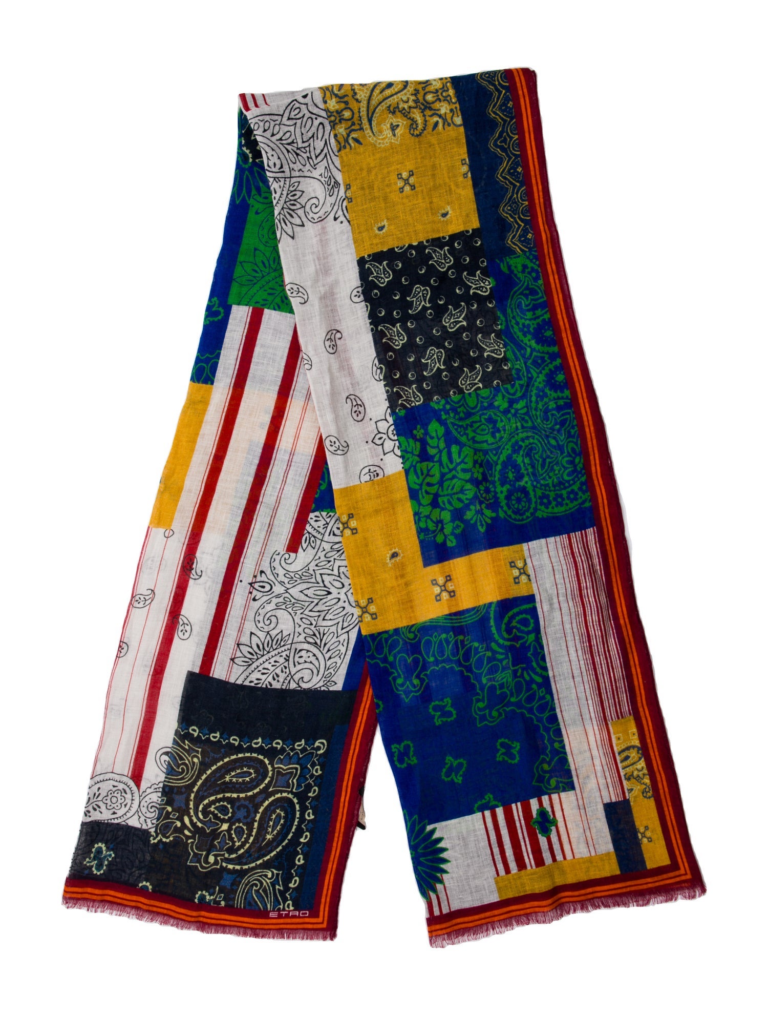 Etro Cashmere Printed Scarf