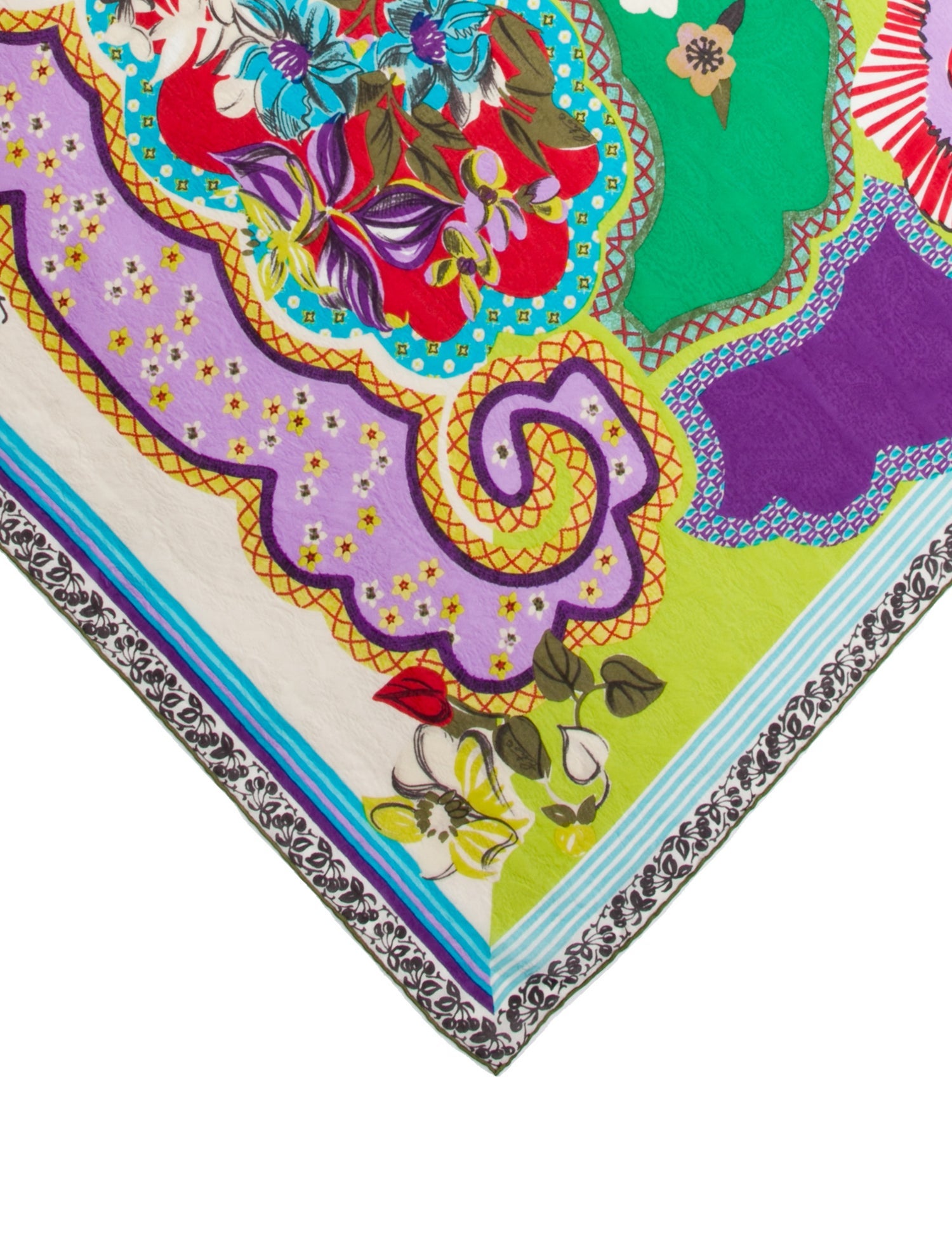 Etro Silk Printed Scarf