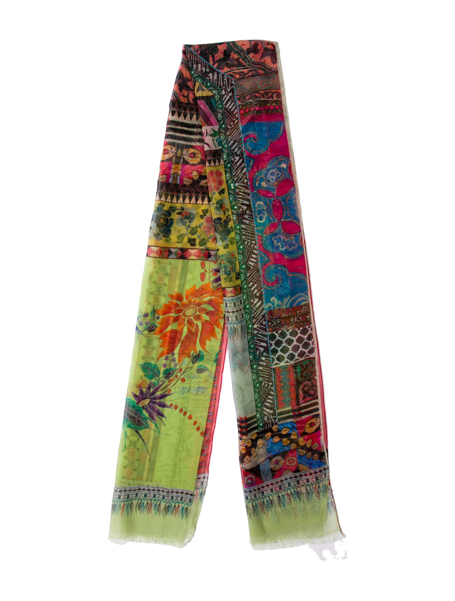 Etro Floral Print Scarf