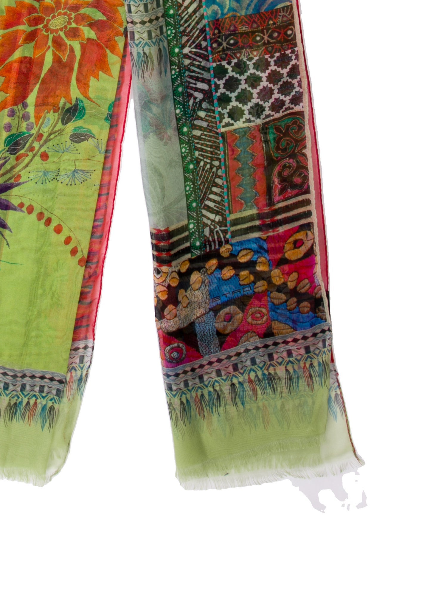 Etro Floral Print Scarf