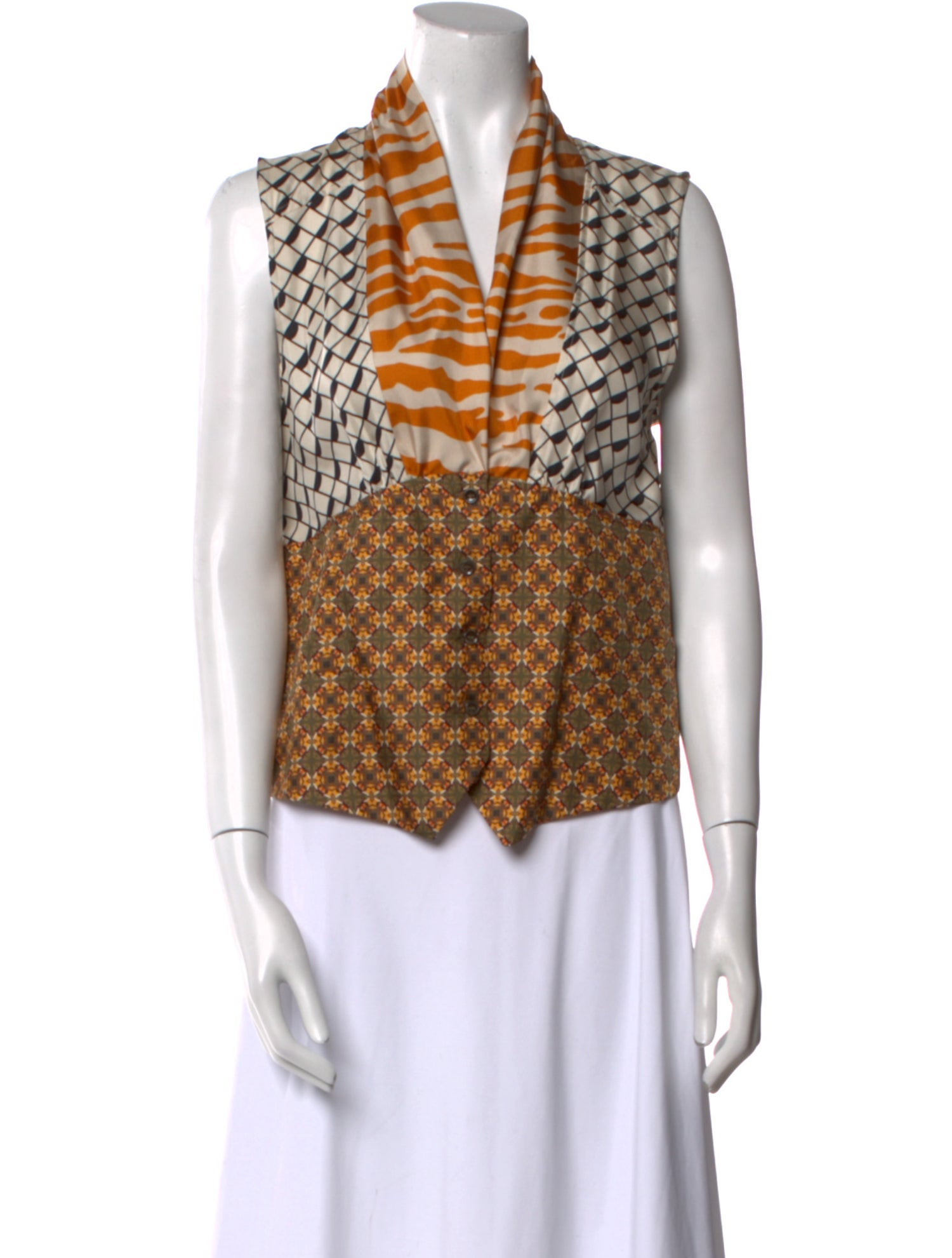 Etro Silk Printed Top