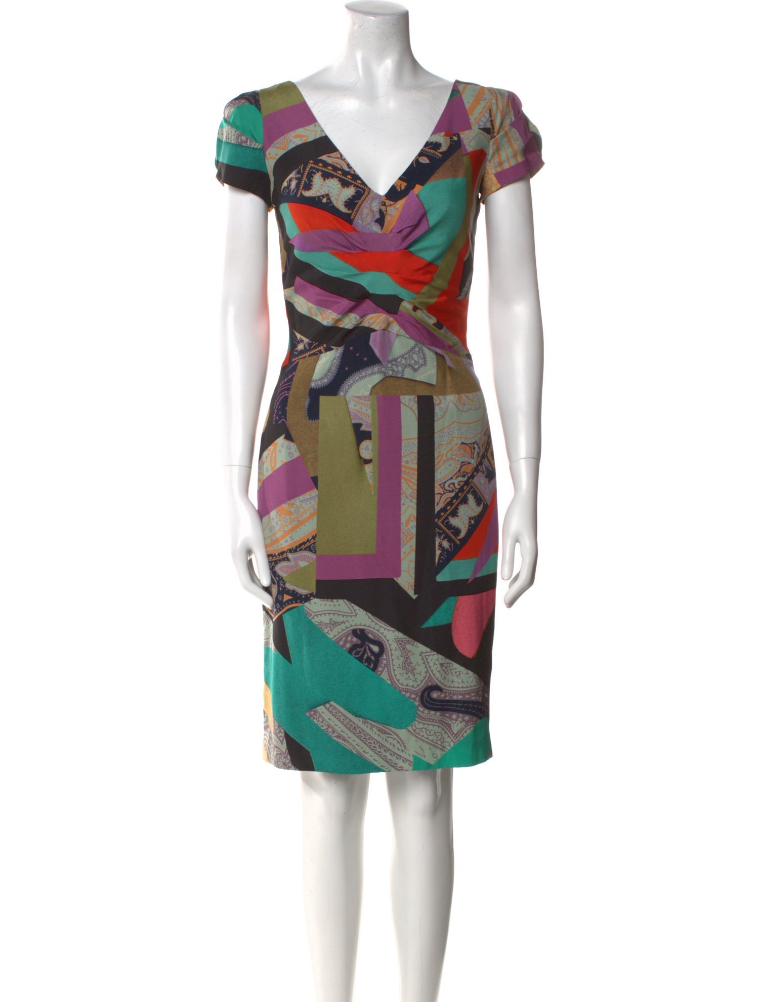 Etro Silk Knee-Length Dress