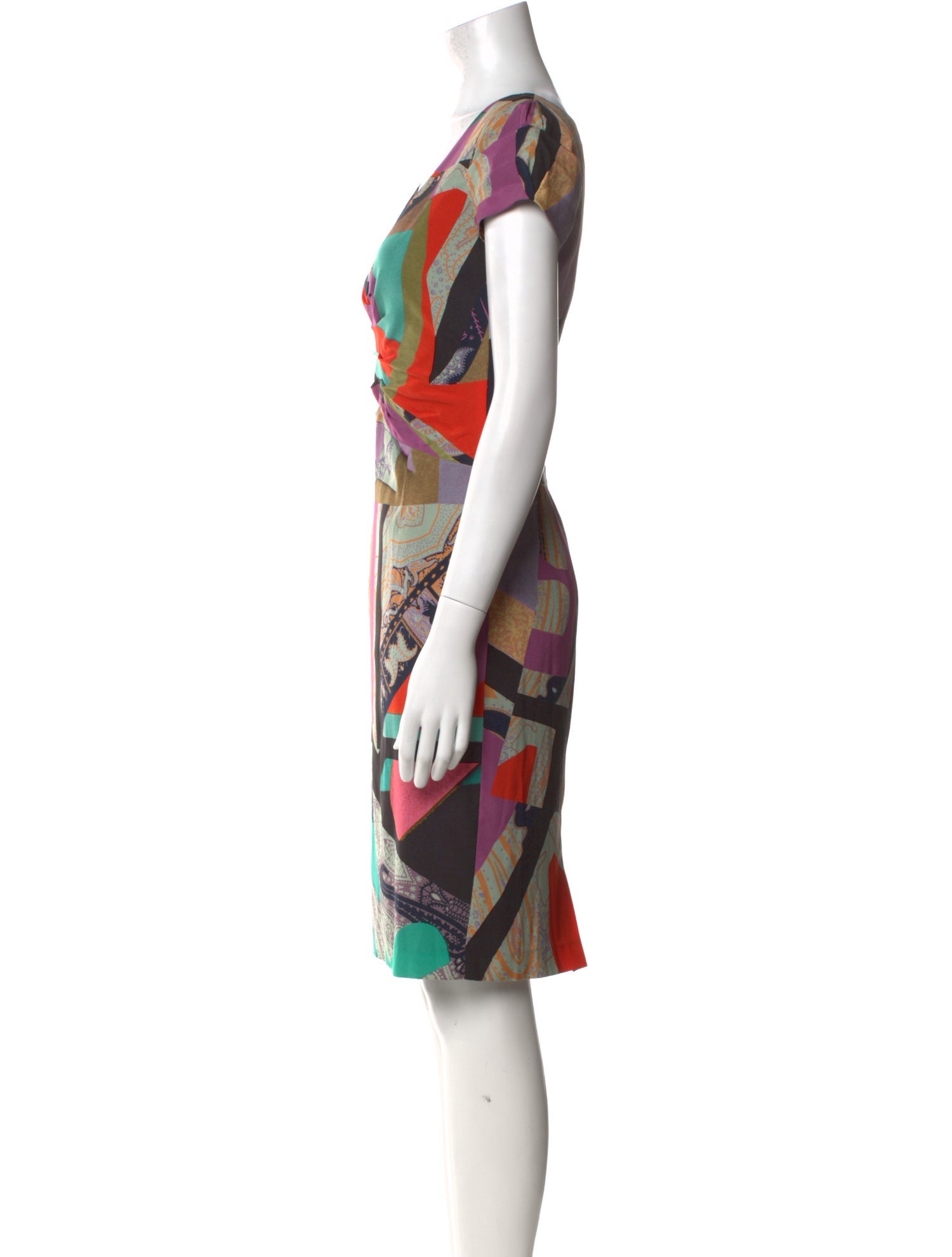 Etro Silk Knee-Length Dress