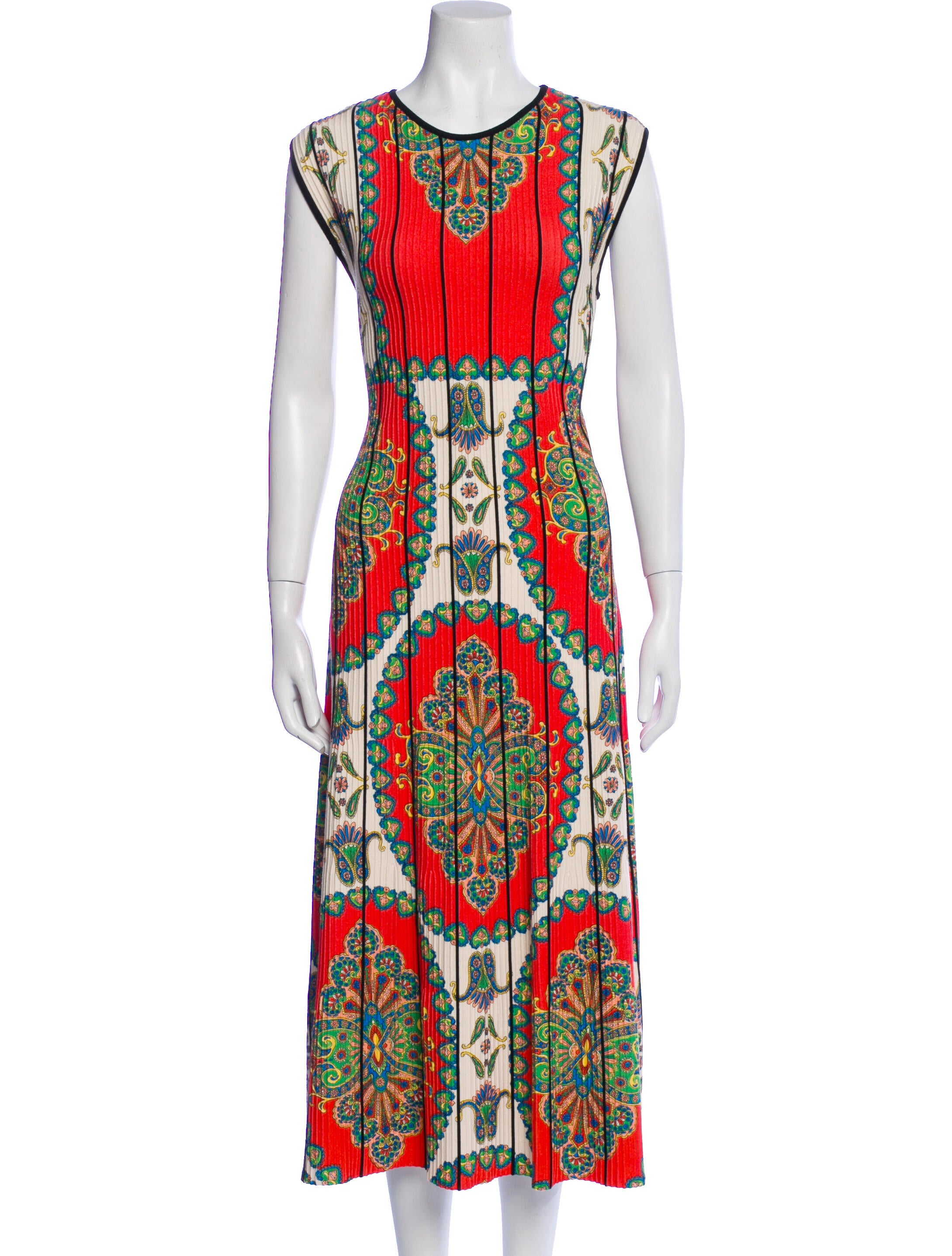 Etro Printed Long Dress