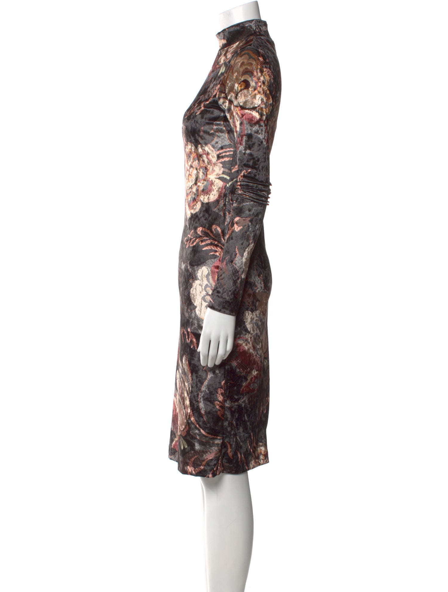 Etro Printed Knee-Length Dress