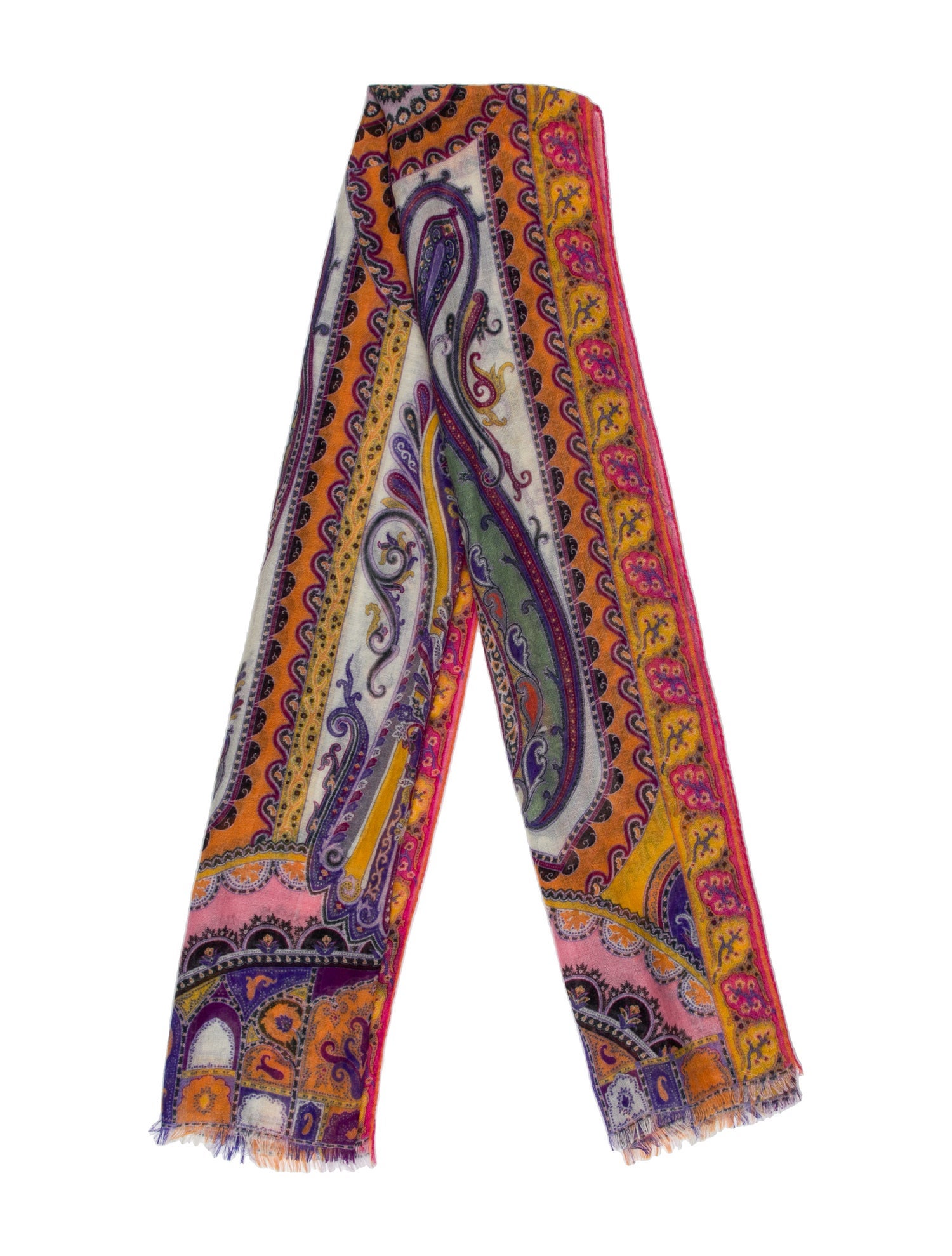 Etro Paisley Print Shawl